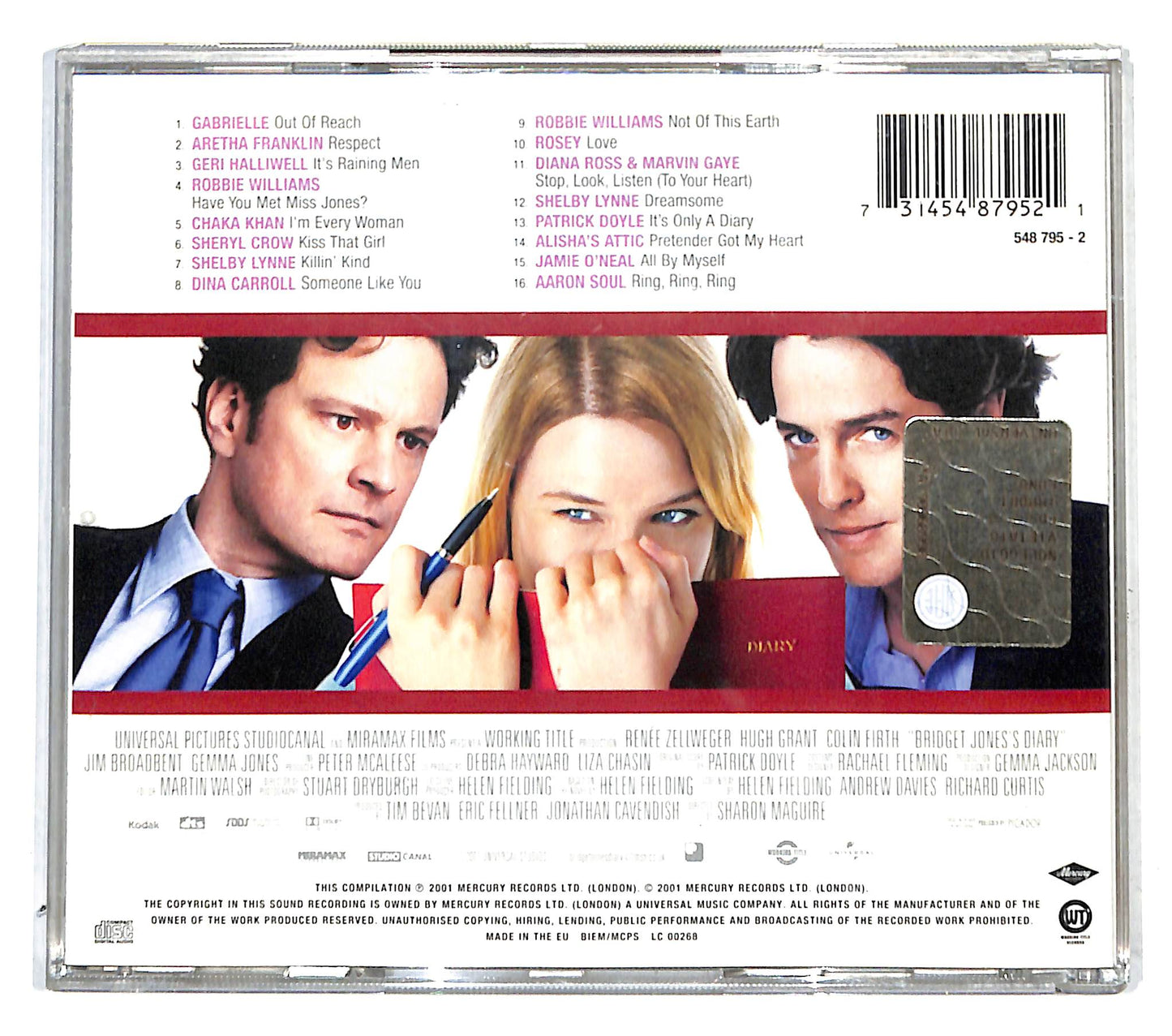 EBOND Various - Bridget Jones's Diary CD CB034634