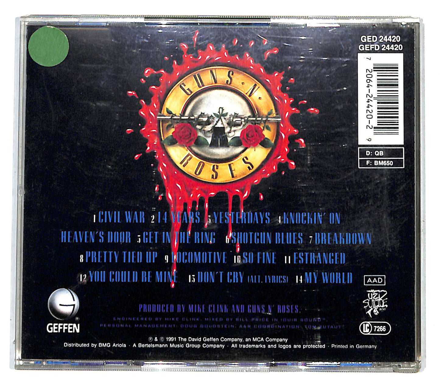 EBOND Guns N' Roses - Use Your Illusion II CD CB034636