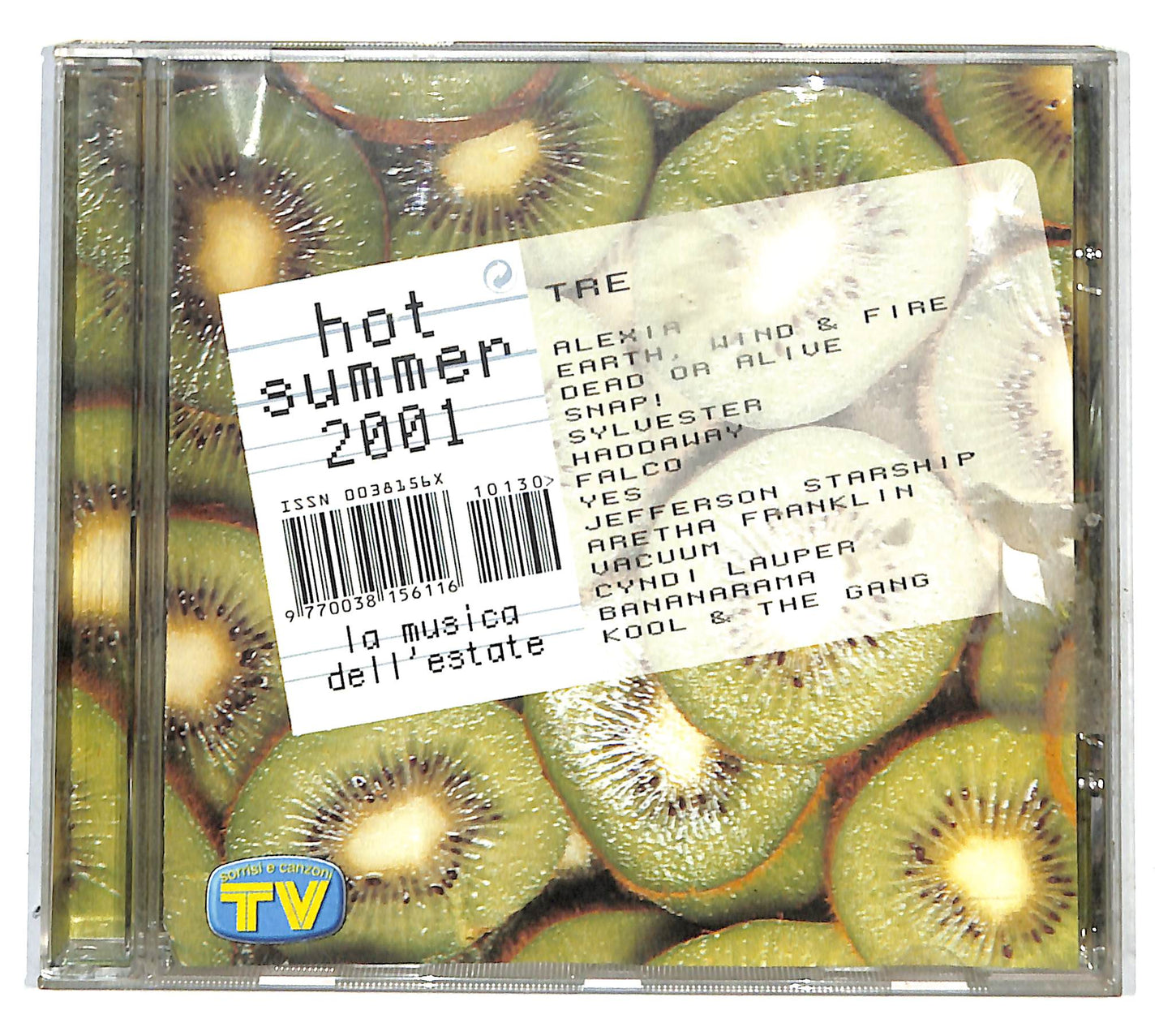 EBOND Various - Hot Summer 2001 - Tre CD CB034638