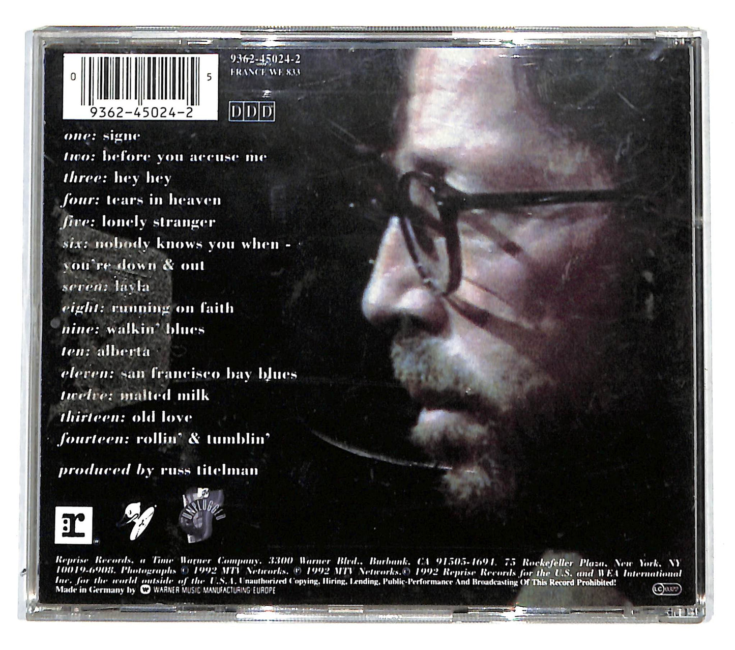 EBOND Eric Clapton - Unplugged CD CB034643
