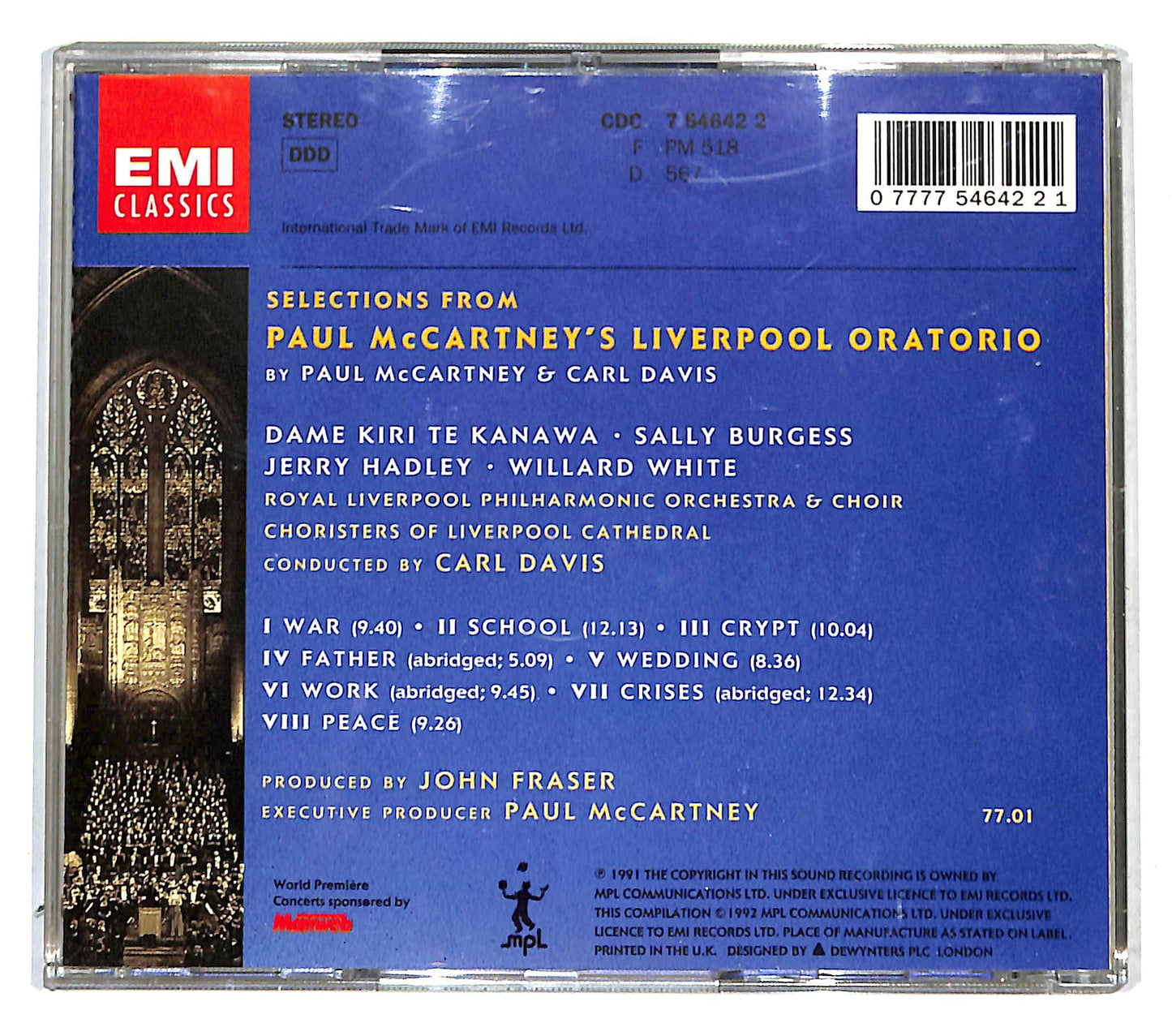EBOND Paul McCartney - Selections From Paul McCartney's Liverpool CD CB034645