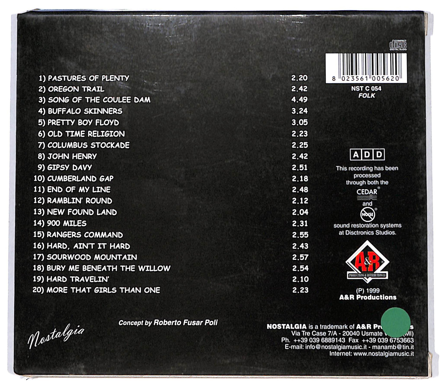 EBOND Woody Guthrie - 900 Miles CD CB036001