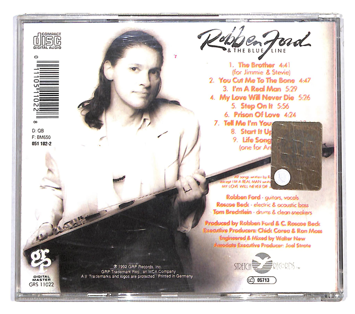 EBOND Robben Ford & The Blue Line - Robben Ford & The Blue Line CD CB036048