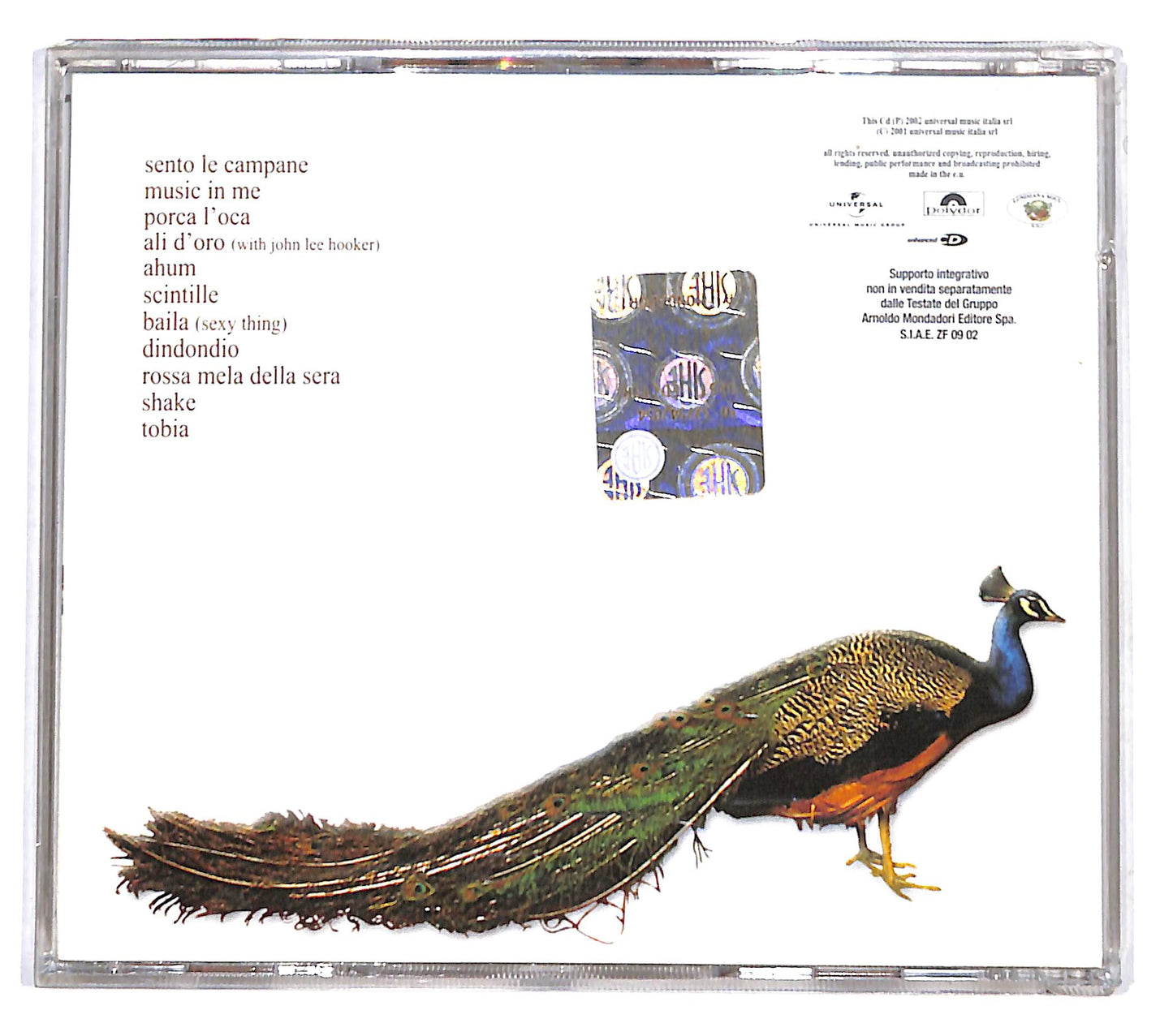 EBOND Zucchero - Shake EDITORIALE CD CB036053