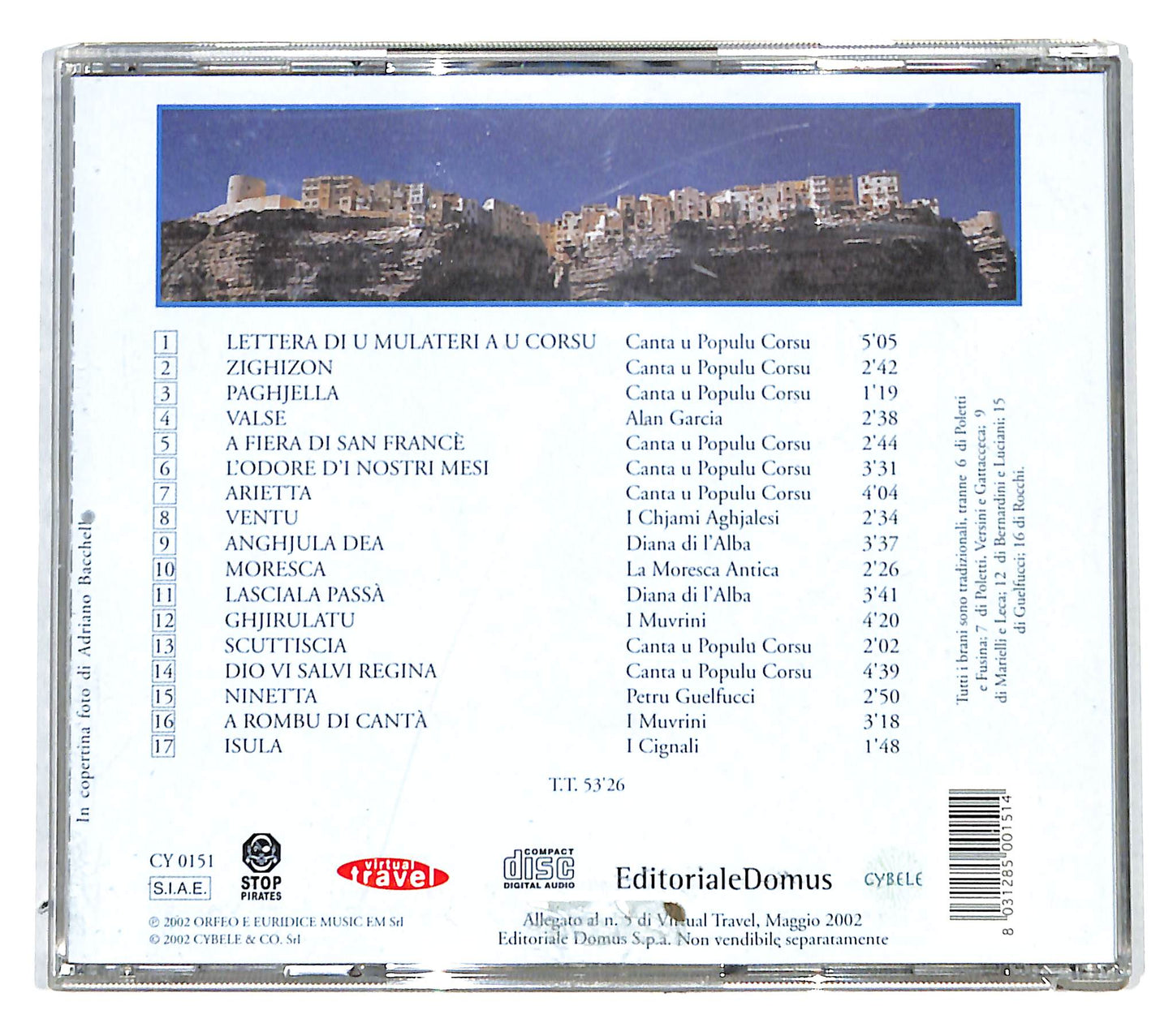 EBOND Various - -Voci di Corsica CD CB036305