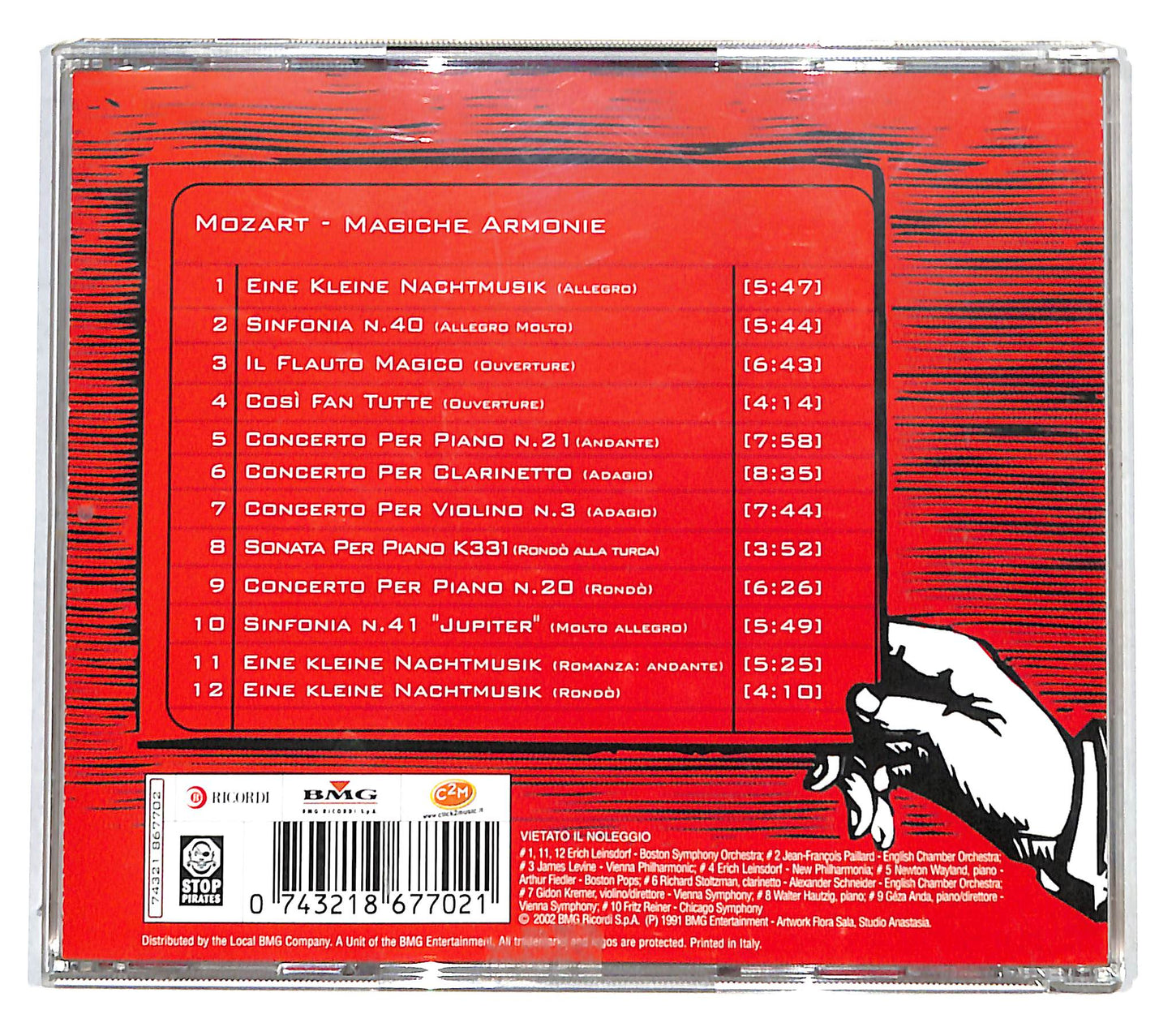 EBOND Mozart - Magiche Armonie CD CB036315