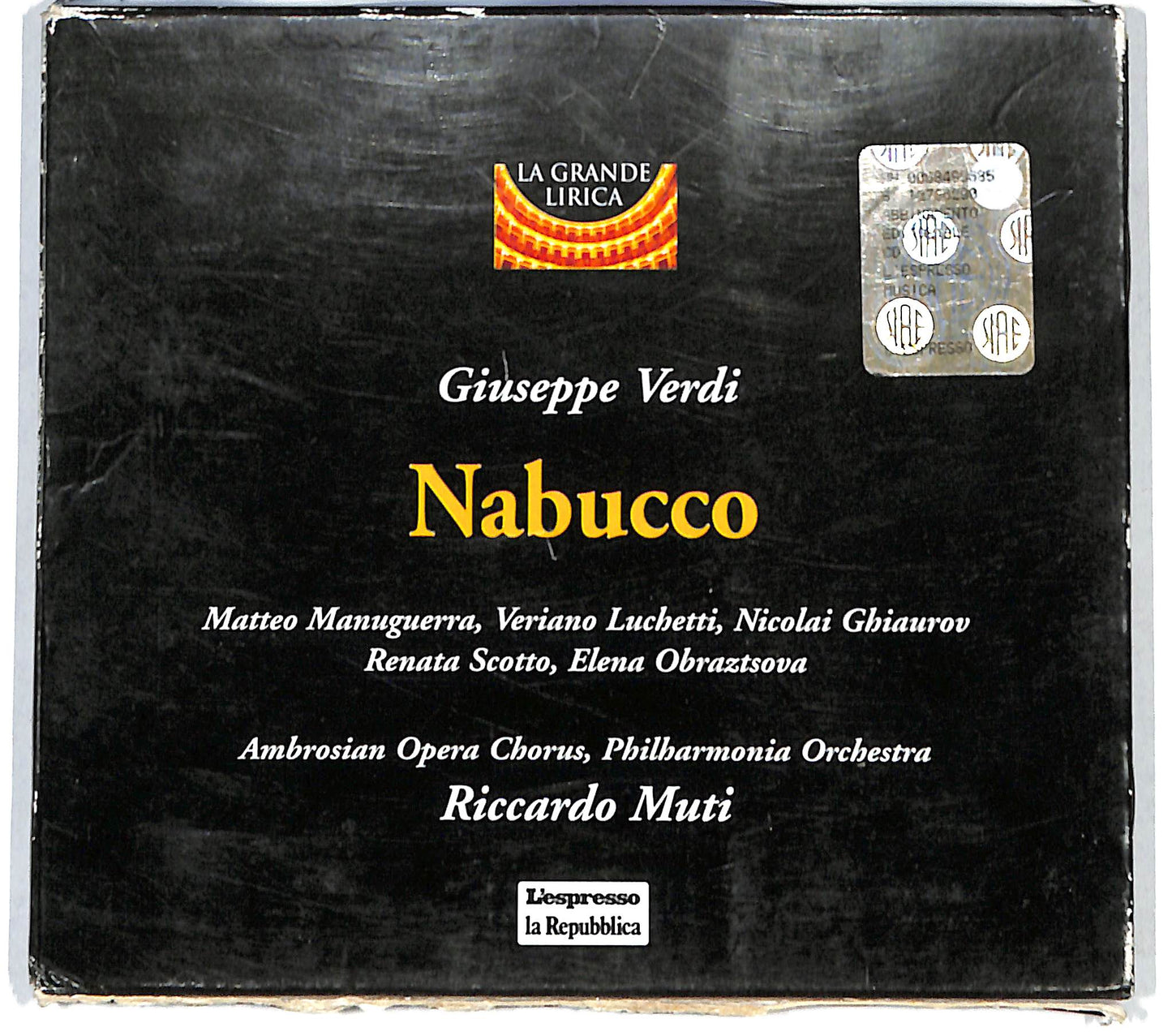 EBOND Giuseppe Verdi - Nabucco CD CB036338