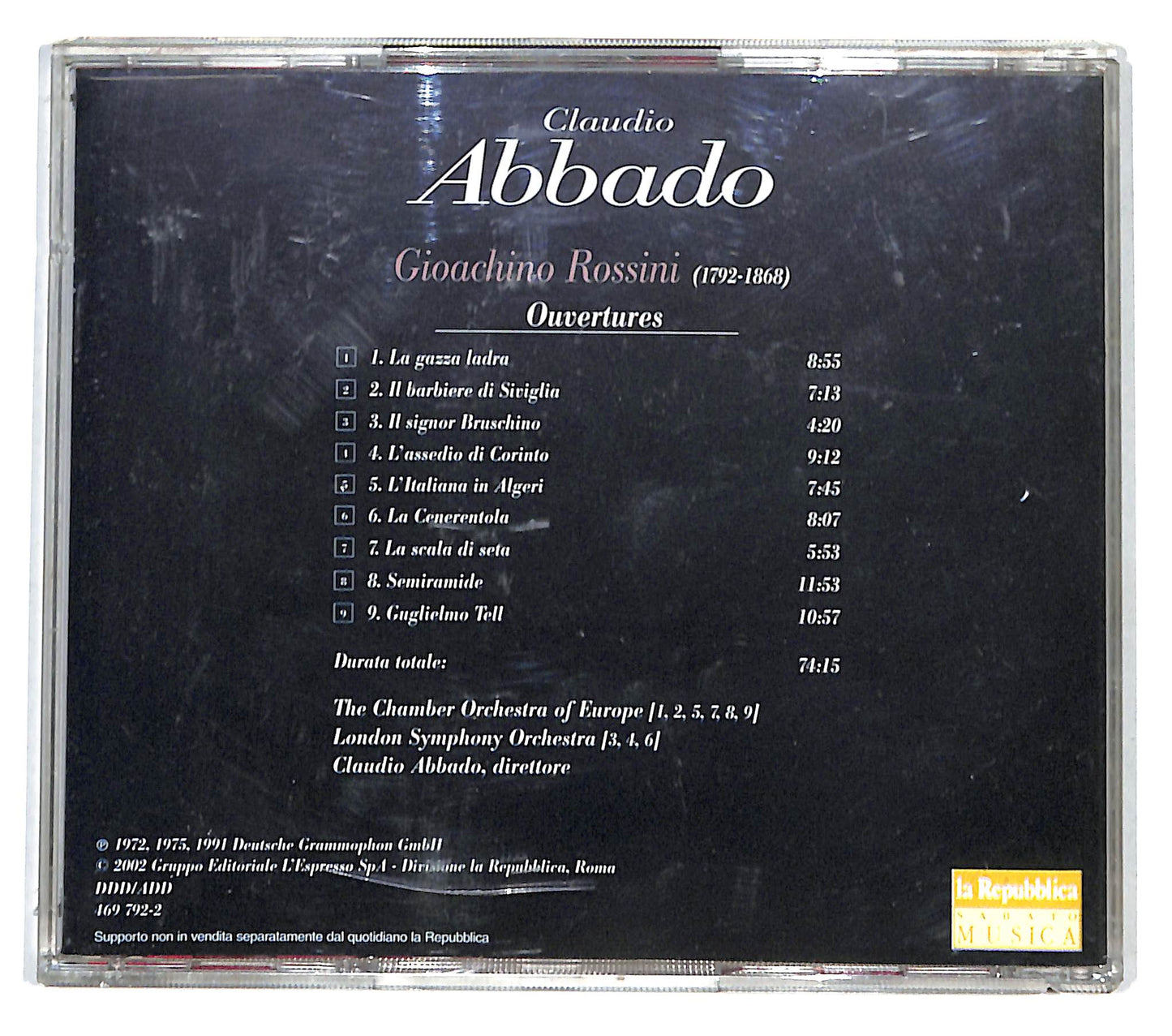 EBOND Claudio Abbado - Rossini CD CB036344