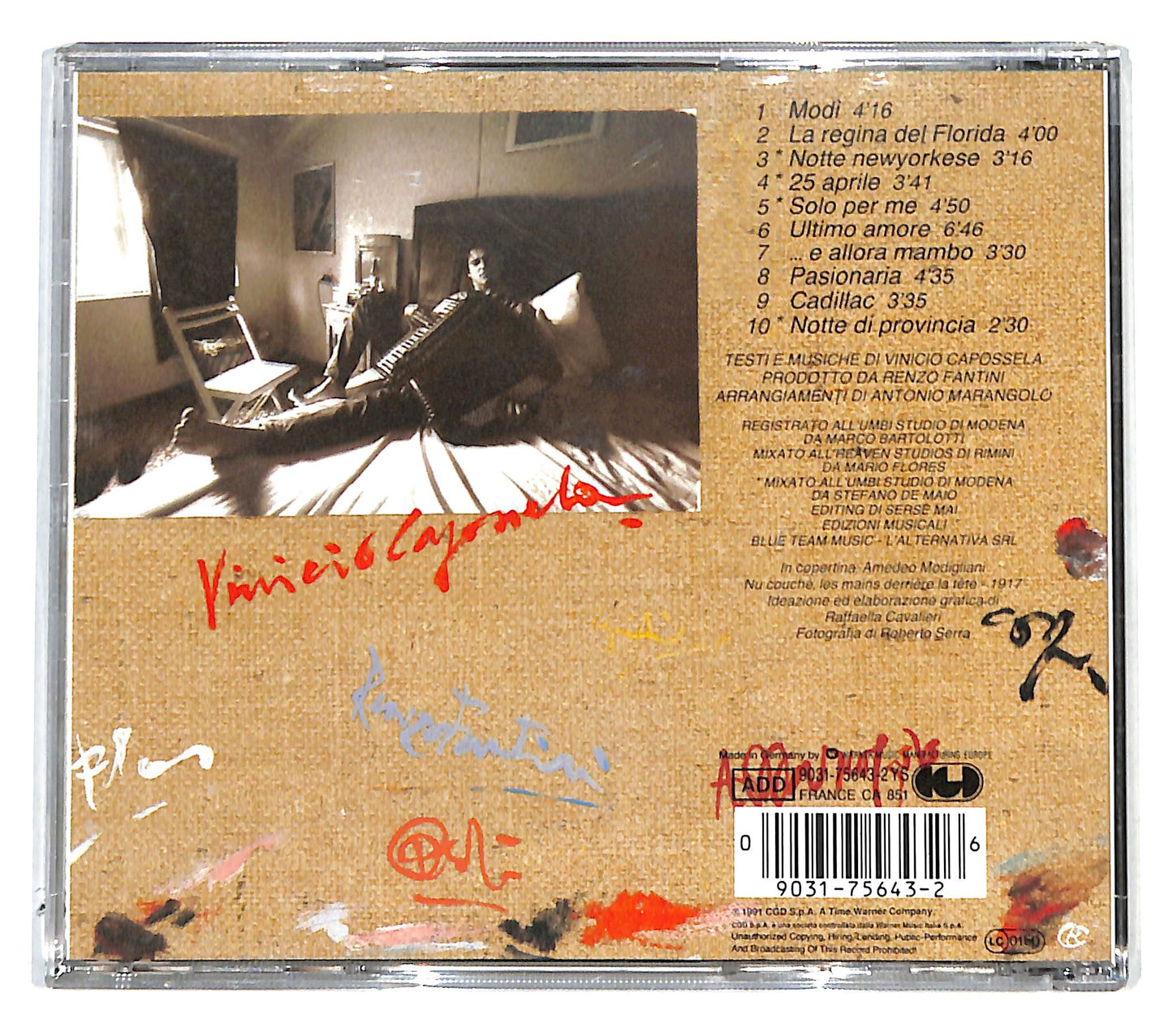 EBOND Vinicio Capossela - Modi CD CB036361
