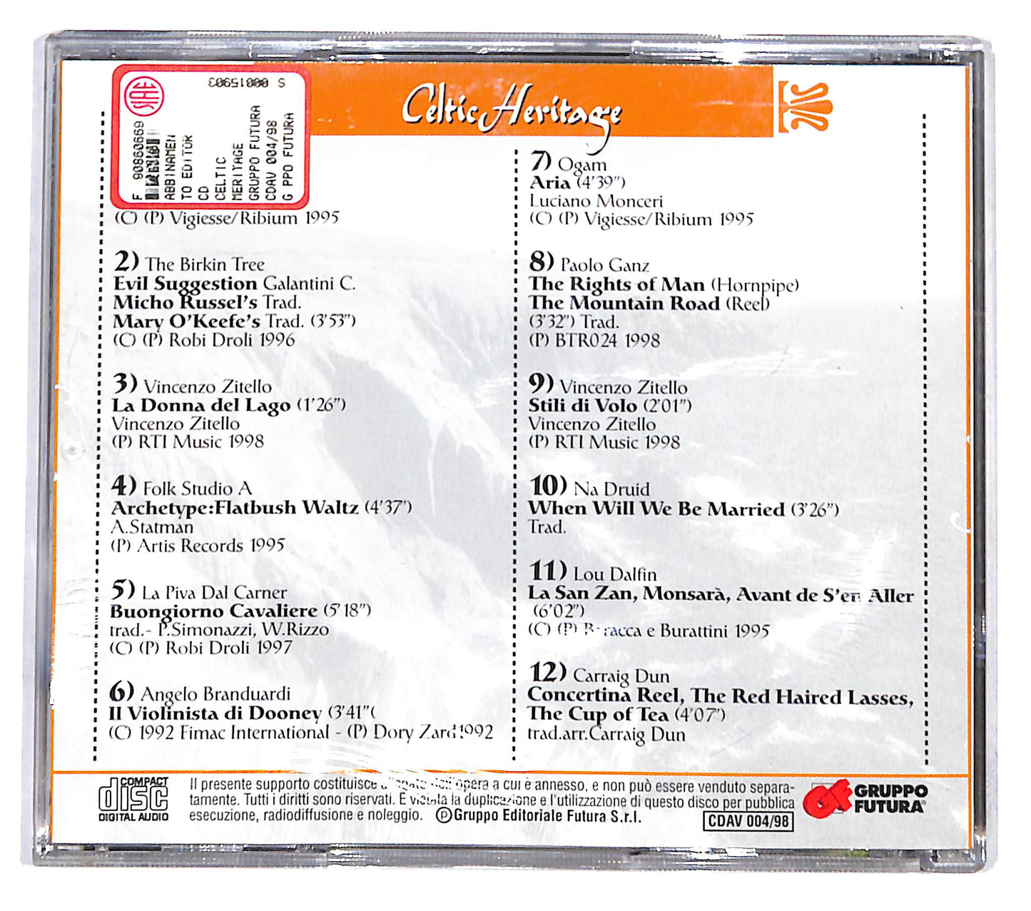 EBOND Various - Avalon: Celtic Heritage CD CB036624