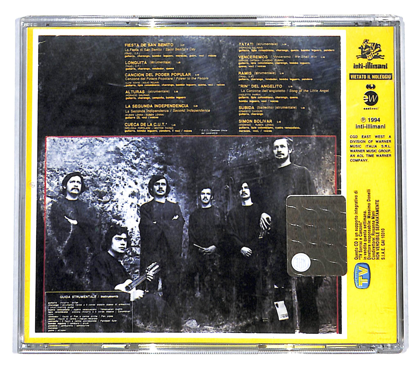 EBOND Inti-Illimani - Viva Chile! EDITORIALE CD CB036639