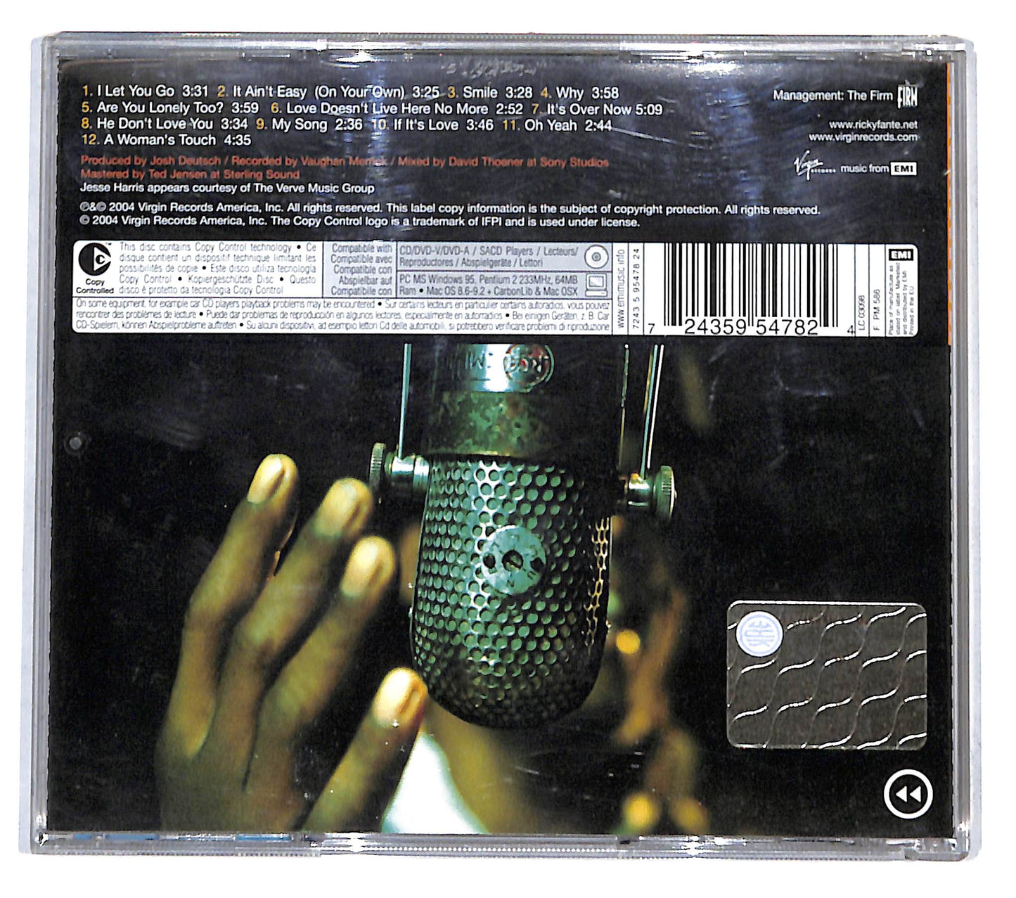 EBOND Ricky Fante - Rewind CD CB036643