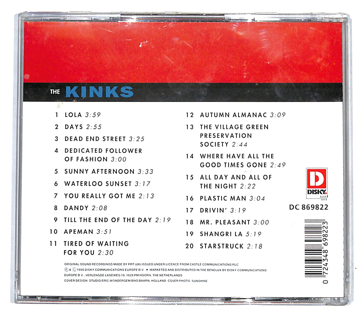 EBOND The Kinks - The Kinks CD CB036664