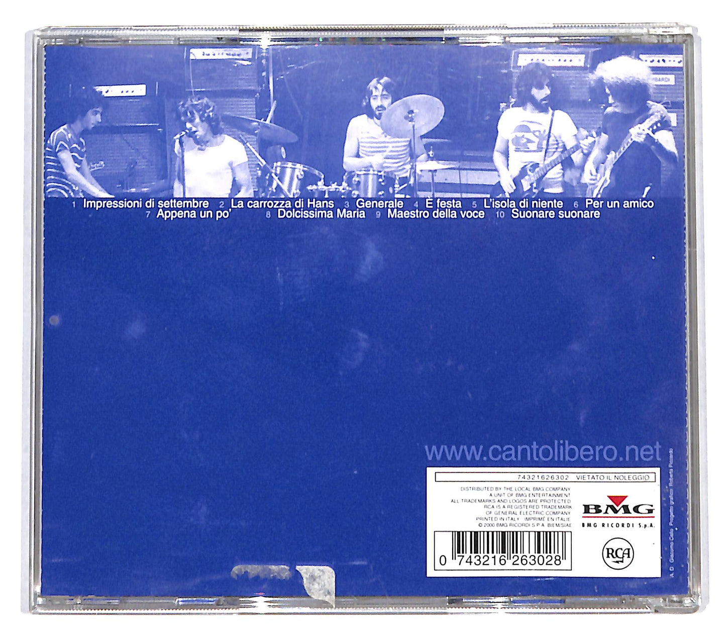 EBOND Premiata Forneria Marconi - PFM CD CB037106