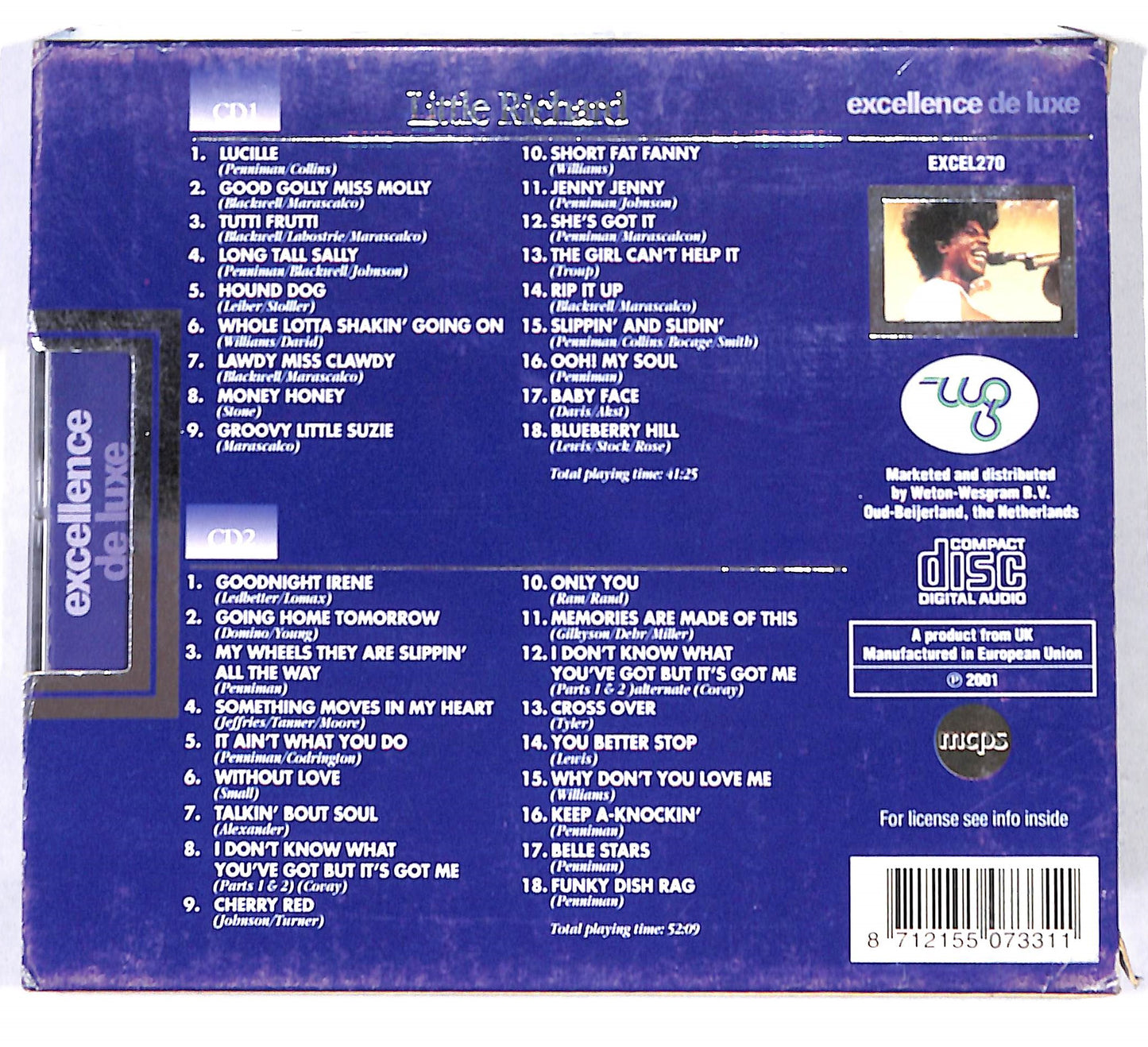 EBOND Little Richard - 36 Rock & Roll Songs CD CB037116