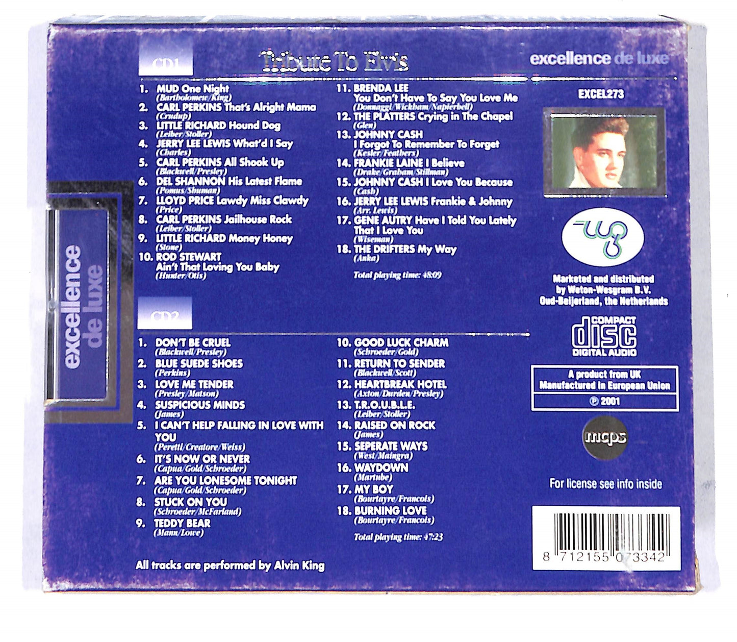 EBOND Various - Tribute To Elvis CD CB037120