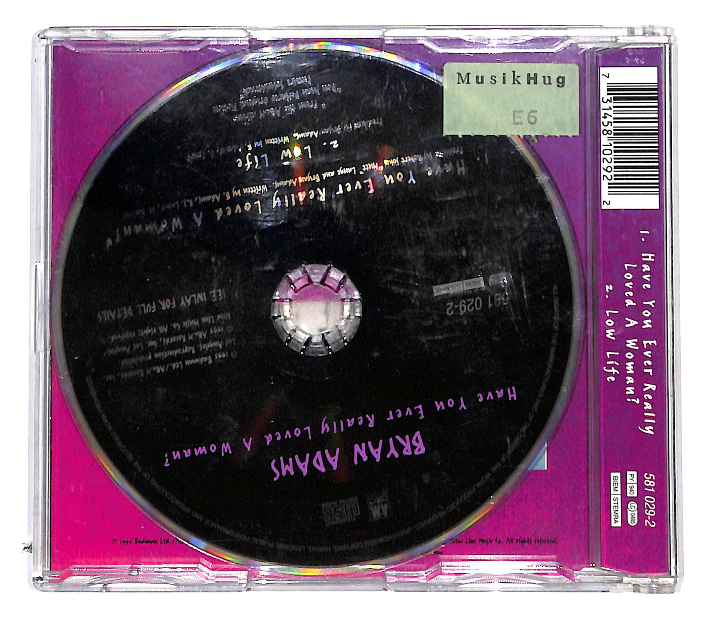 EBOND Bryan Adams - Have You Ever Really Loved A Woman? CD CB037302