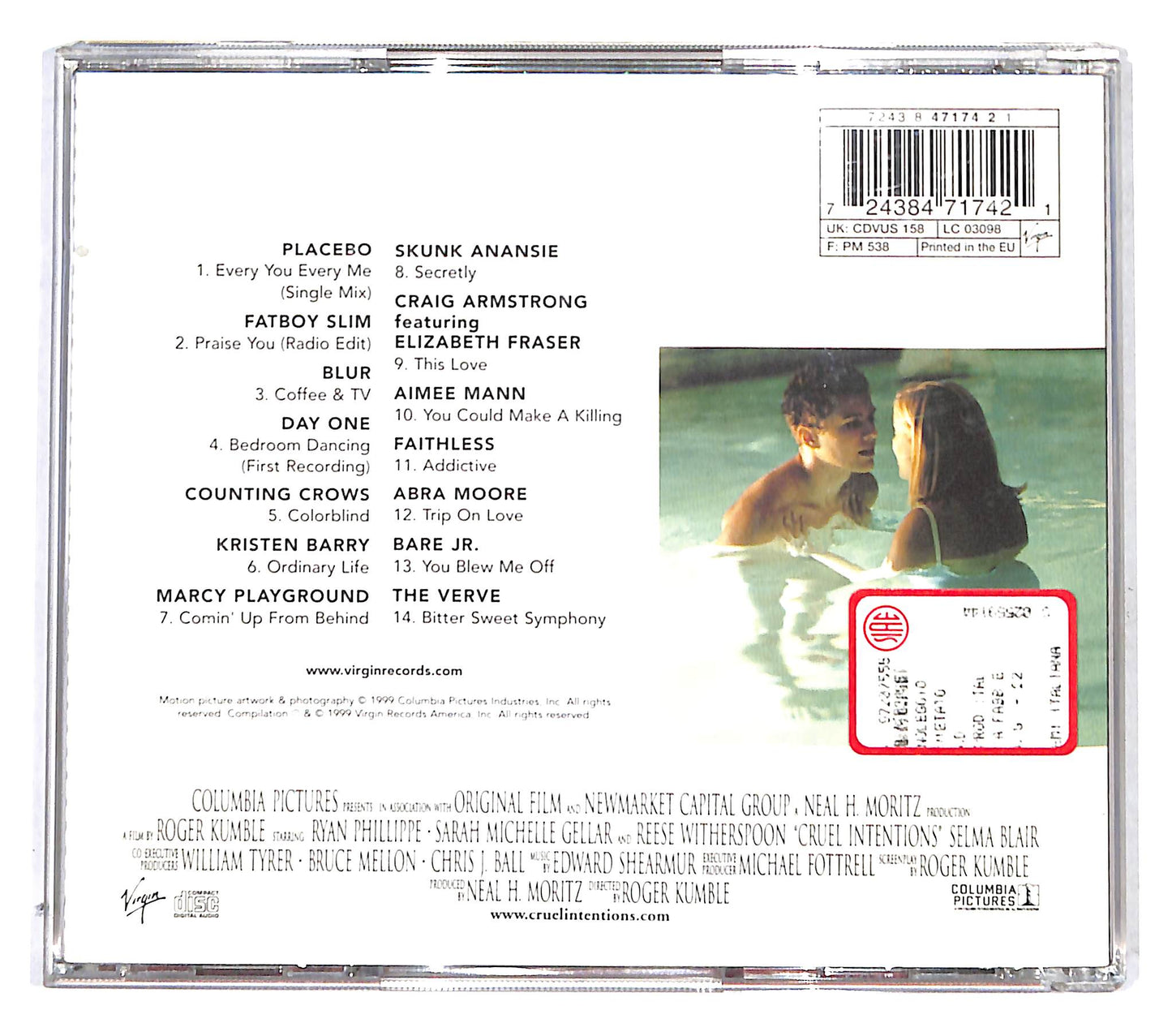 EBOND Various - Cruel Intentions CD CB037329