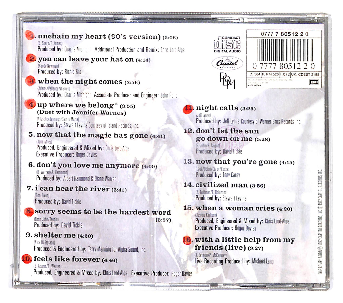 EBOND Joe Cocker - The Best Of Joe Cocker CD CB037337