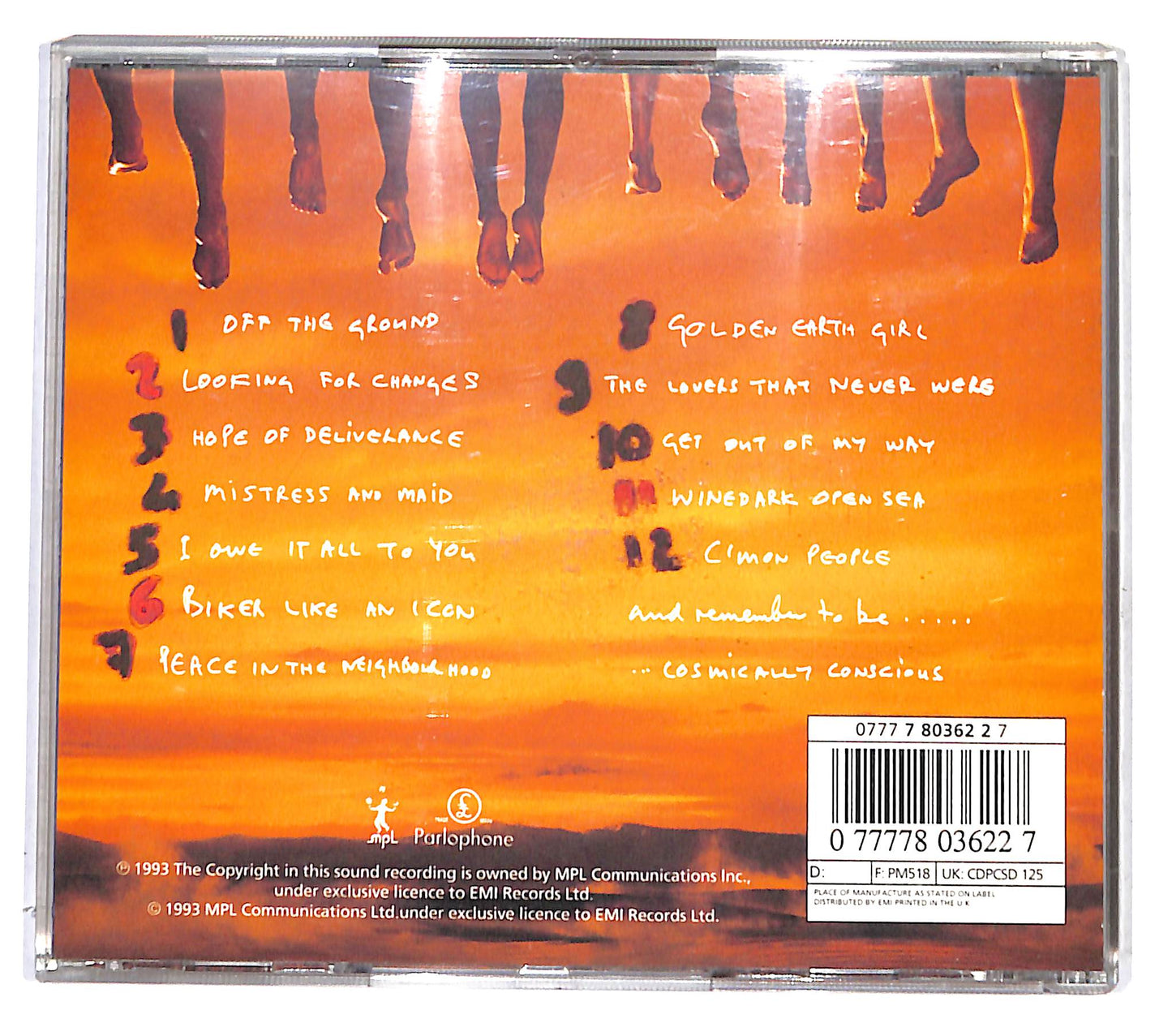 EBOND Paul McCartney - Off The Ground CD CB037340