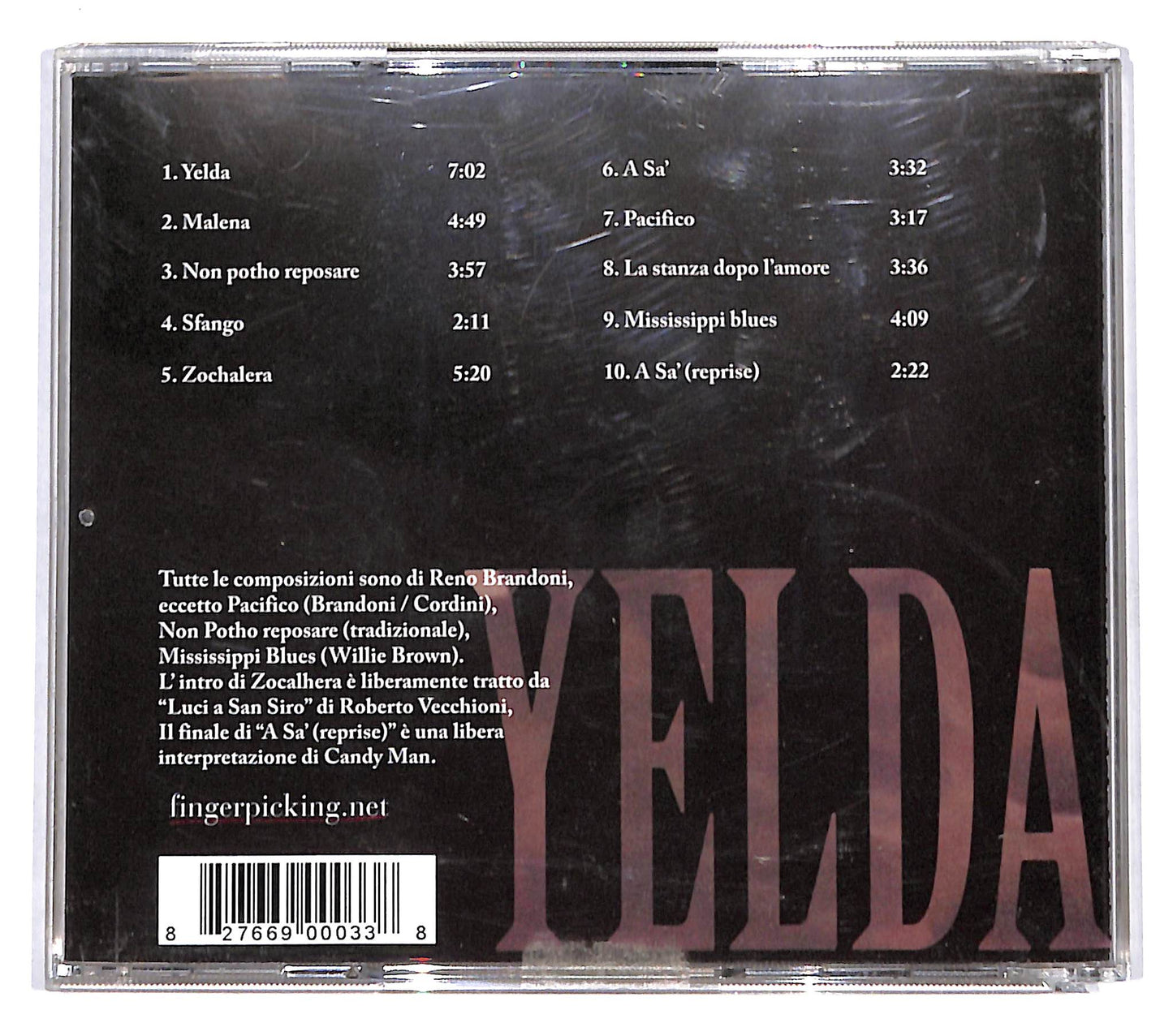 EBOND Reno Brandoni - Yelda CD CB037546