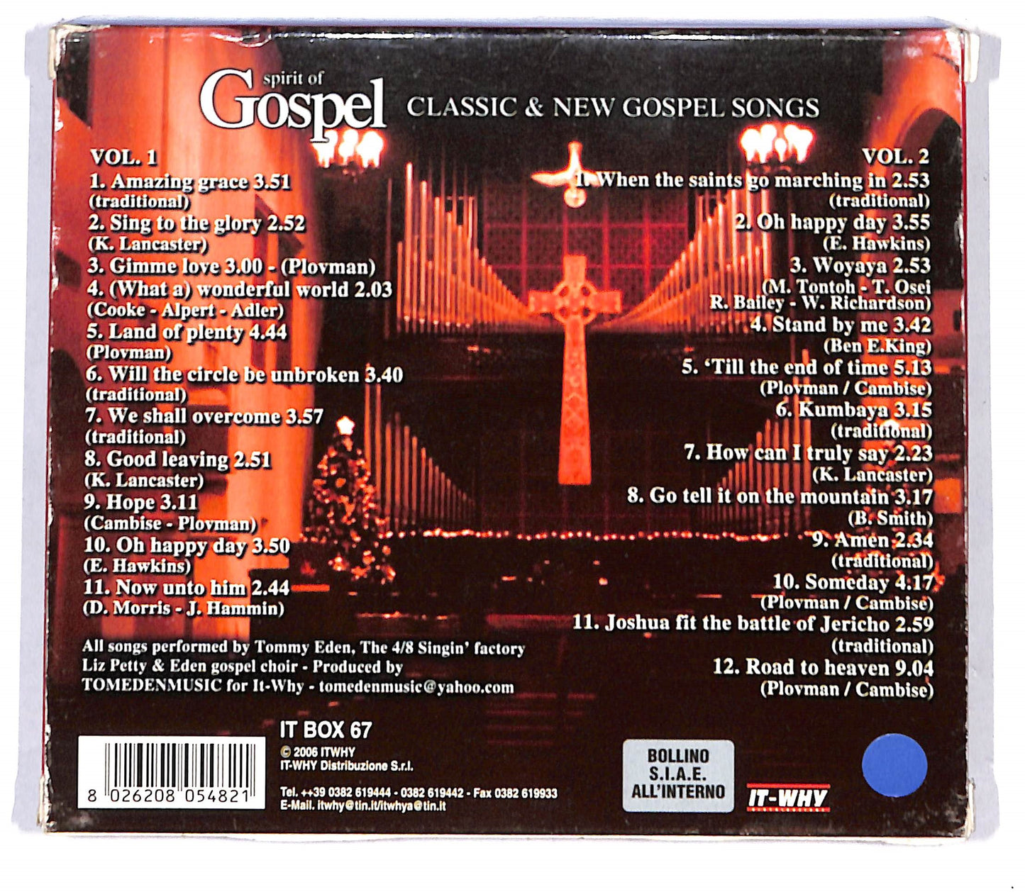 EBOND Various - Spirit of Gospel Classic & New Gospel Songs CD CB037555