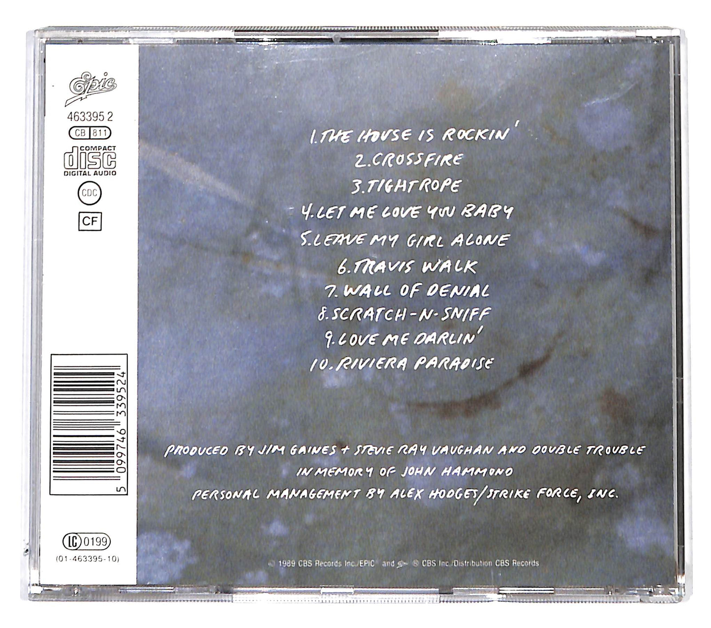 EBOND Stevie Ray Vaughan And Double Trouble - In Step CD CB037821