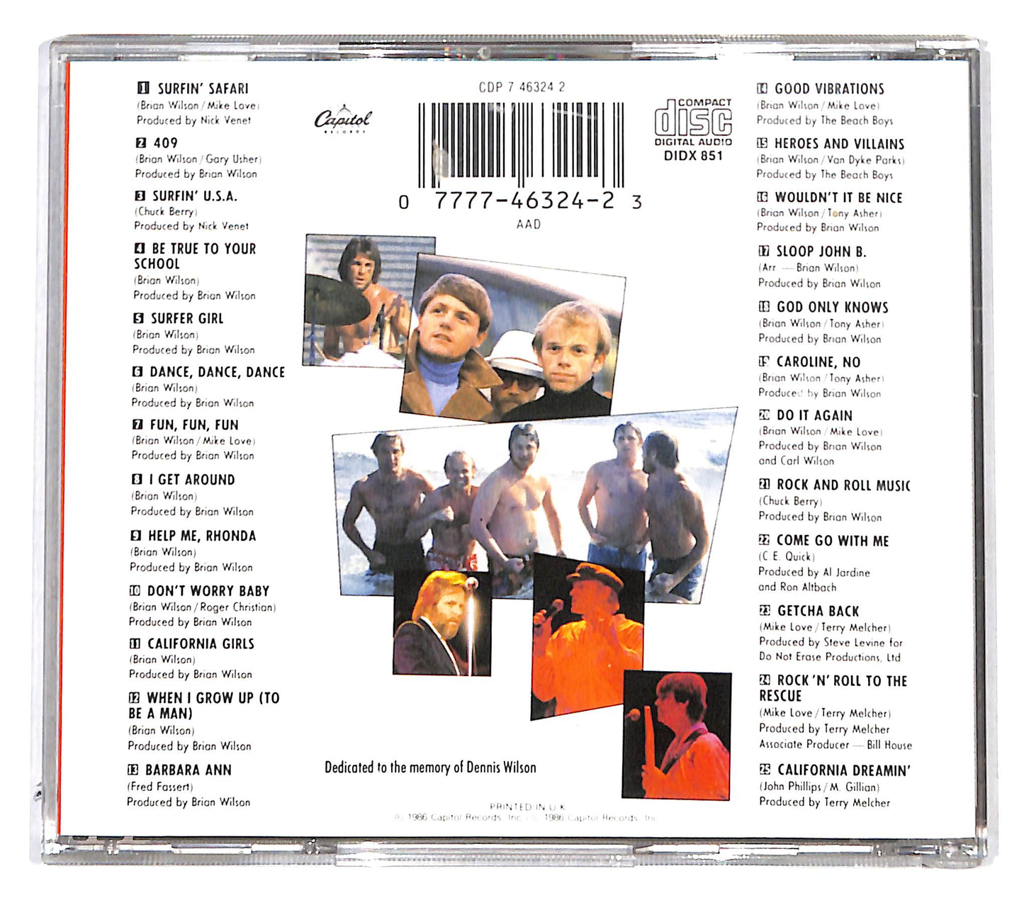 EBOND The Beach Boys - Made In U.S.A. CD CB037827