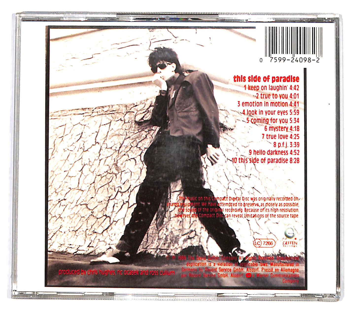 EBOND Ric Ocasek - This Side Of Paradise CD CB037830