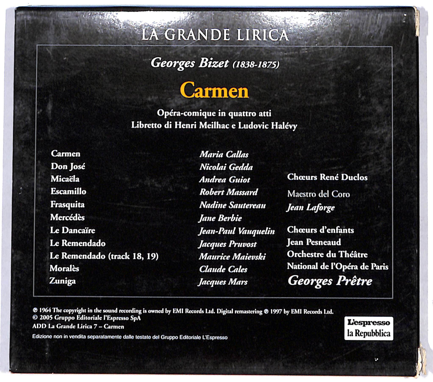 EBOND Georges Bizet - Carmen EDITORIALE CD CB038418