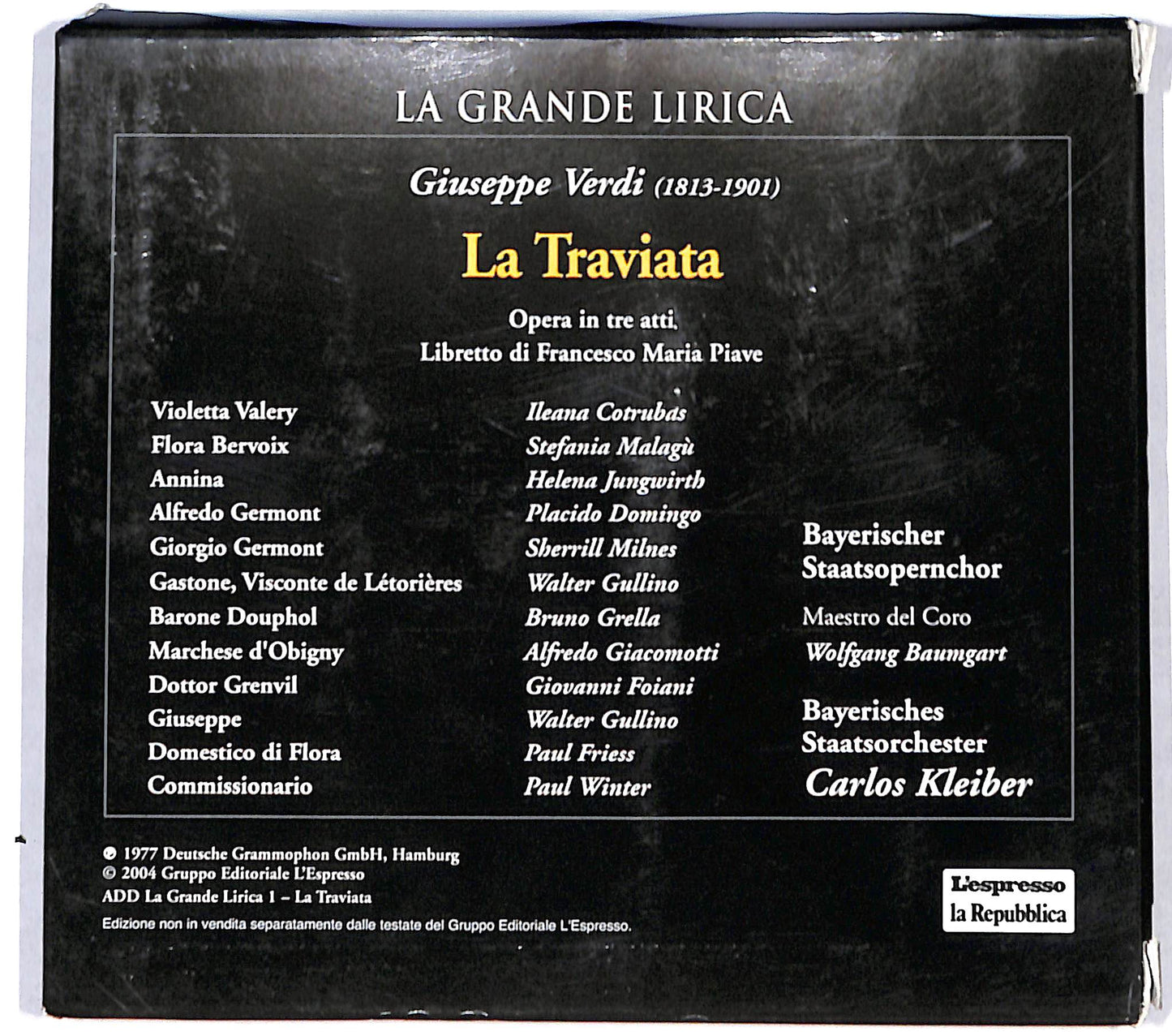 EBOND Giuseppe Verdi - La Traviata EDITORIALE CD CB038421