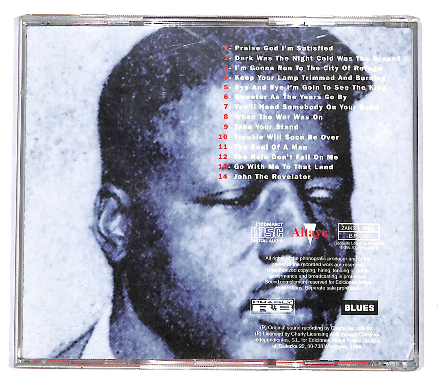 EBOND Blind Willie Johnson - The Soul Of A Man EDITORIALE CD CB038429