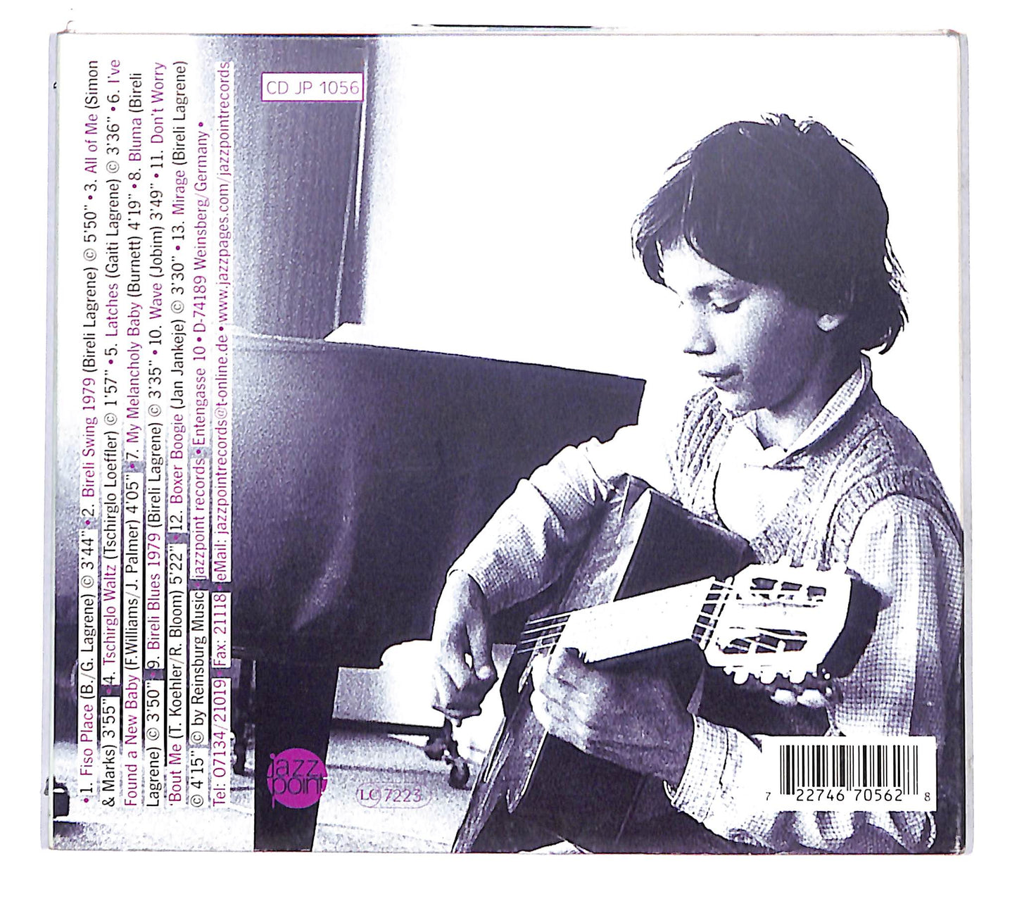 EBOND Bireli Lagrene Ensemble - Routes to Django DIGIPACK CD CB038440