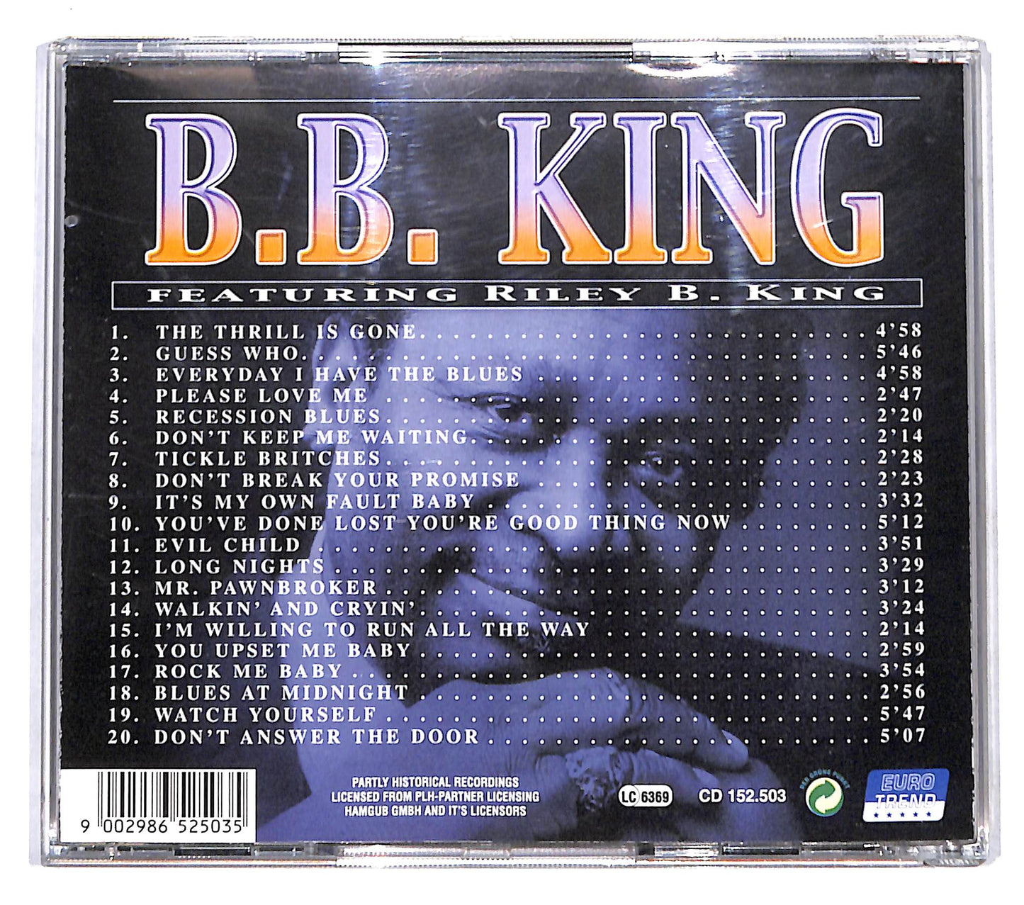 EBOND B.B. King - Featuring Riley B. King CD CB038443