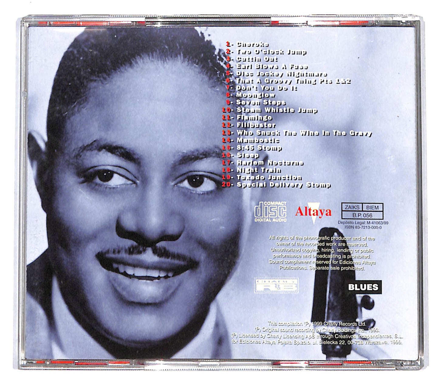 EBOND Earl Bostic - Blows A Fuse CD CB038449