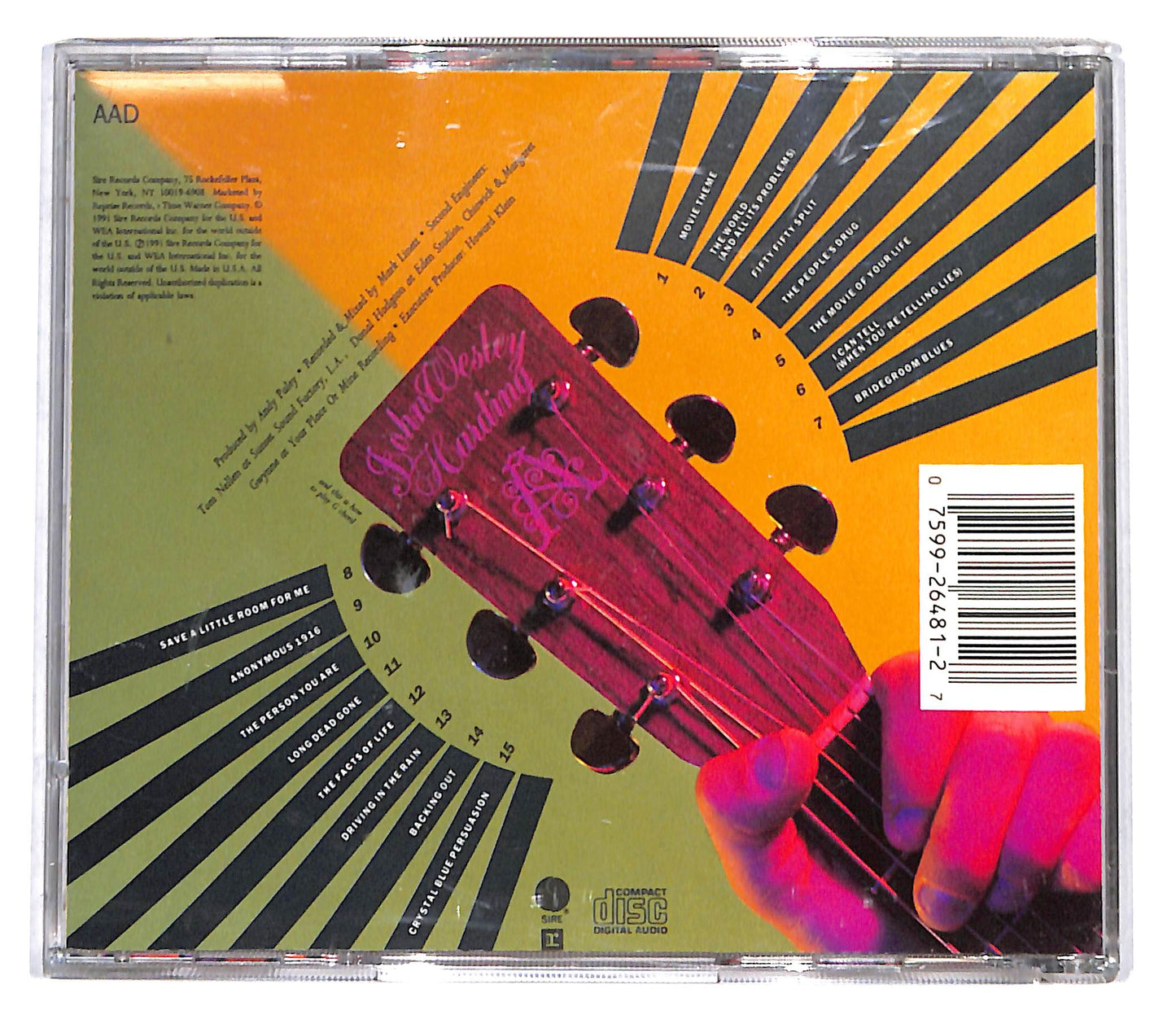 EBOND John Wesley Harding - The Name Above The Title CD CB039005