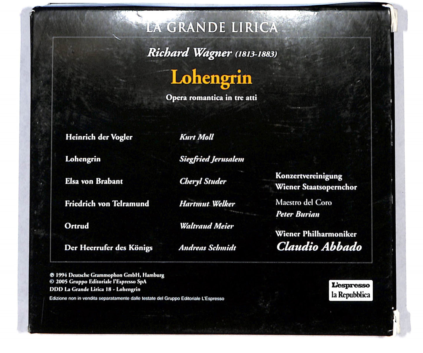 EBOND Richard Wagner - Lohengrin CD CB039014