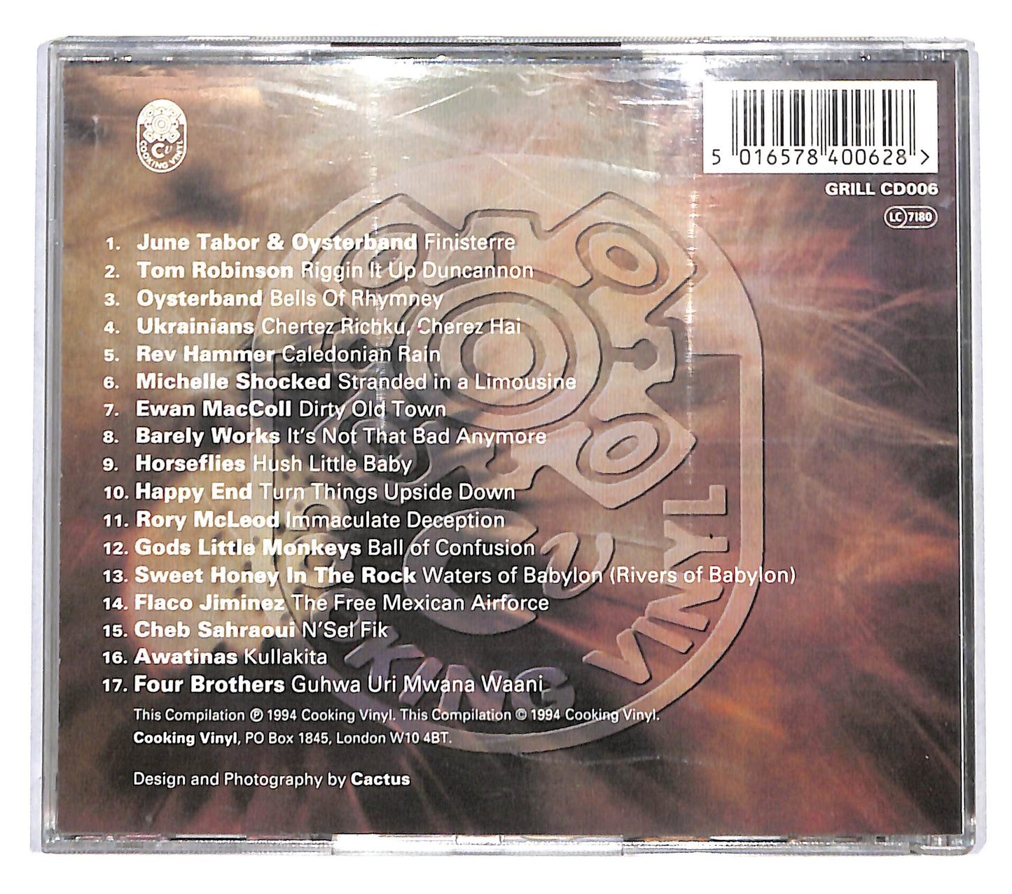 EBOND Various - Cooking Vinyl Sampler - Mid And Budget Price Titles CD CB039024