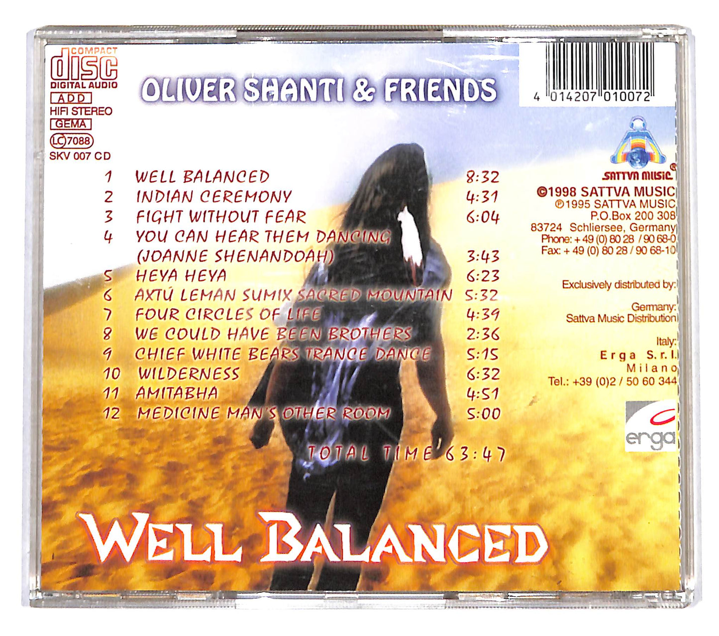 EBOND Oliver Shanti & Friends - Well Balanced CD CB039029