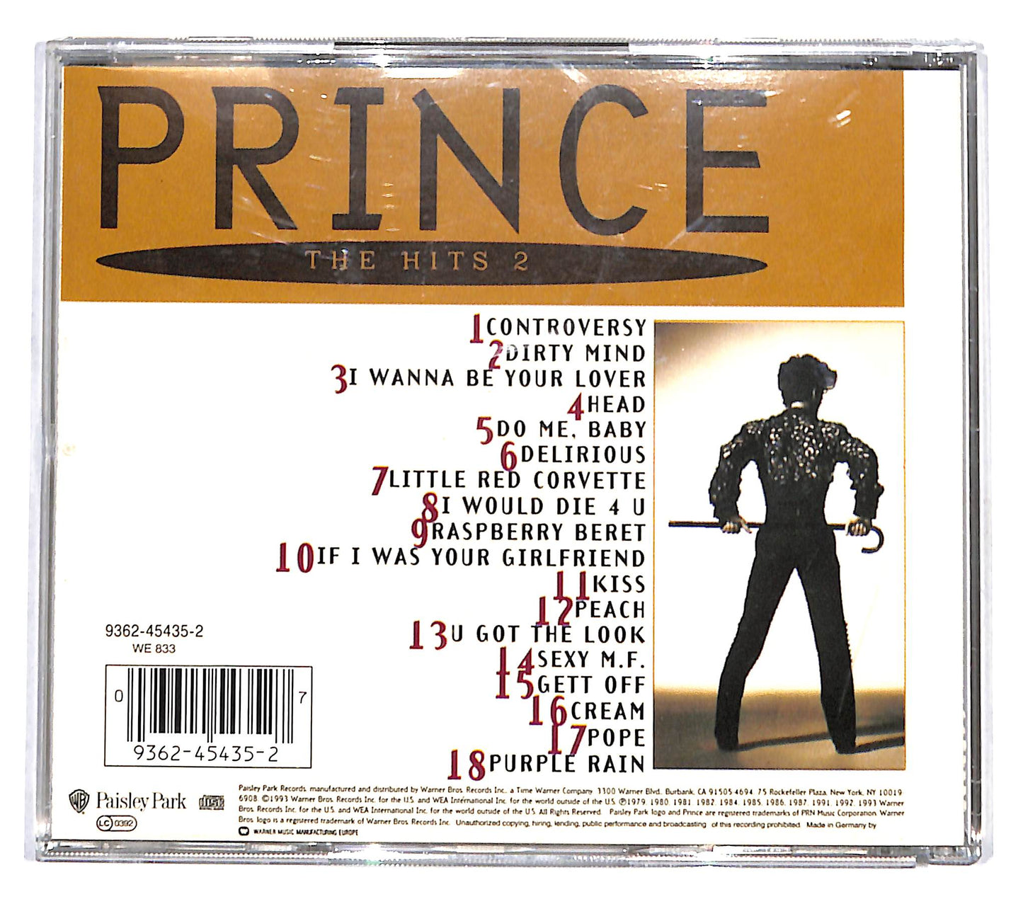 EBOND Prince - The Hits 2 CD CB039043