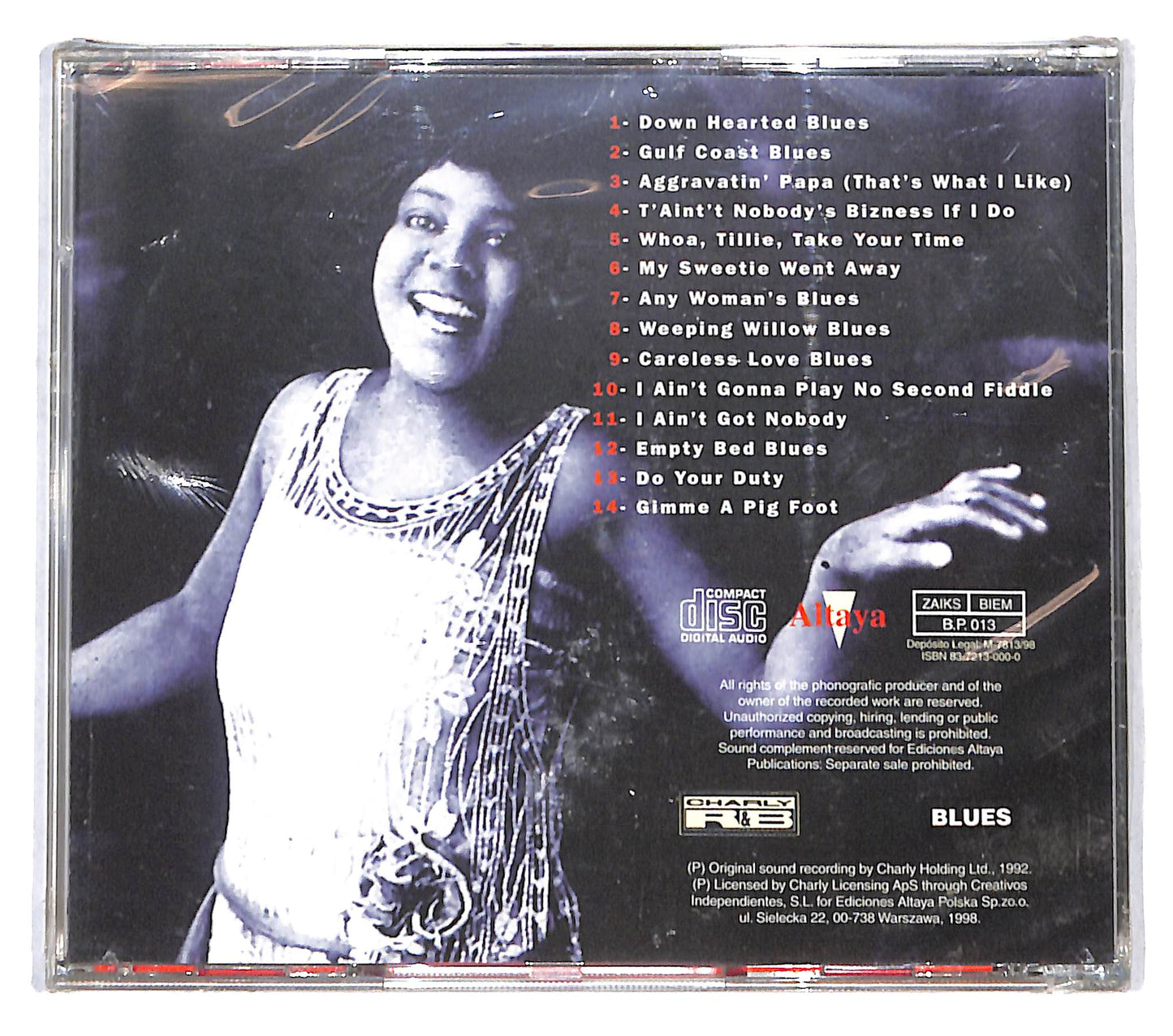 EBOND Bessie Smith - Empress Of The Blues CD CB039057