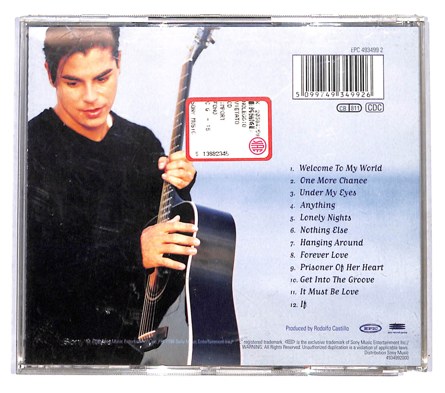EBOND Julio Iglesias Jr. - Under My Eyes CD CB039203