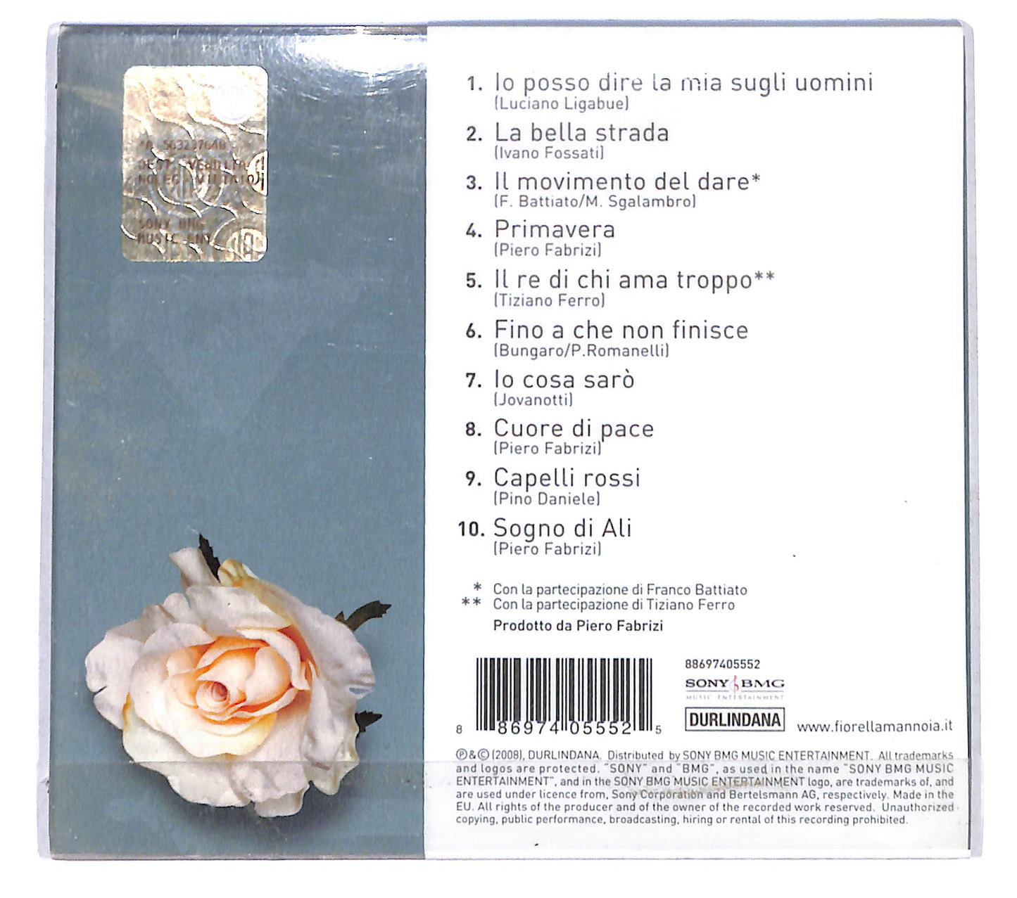 EBOND Fiorella Mannoia - Il Movimento Del Dare DIGIPACK CD CB039218