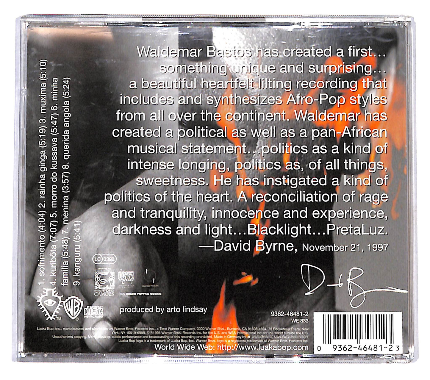 EBOND Waldemar Bastos - Pretaluz CD CB039226