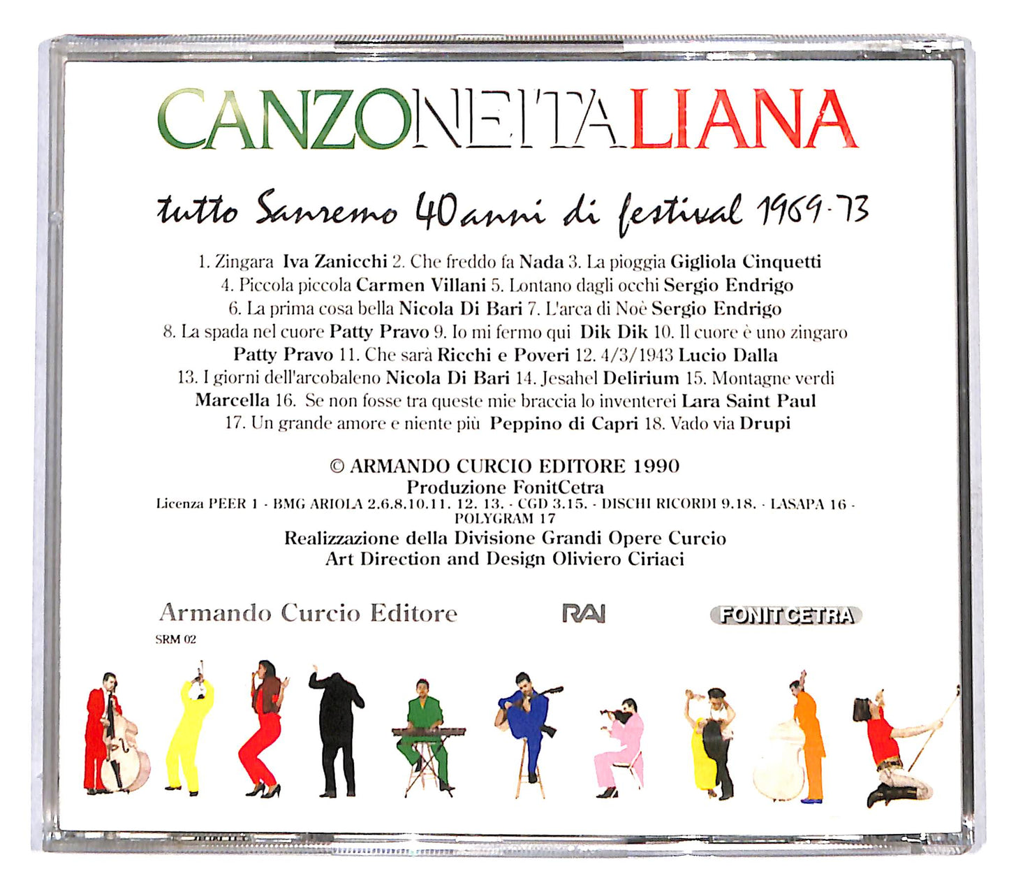EBOND Canzoneitaliana Tutto Sanremo 40 Anni Di Festival 1969-73 CD CB039233