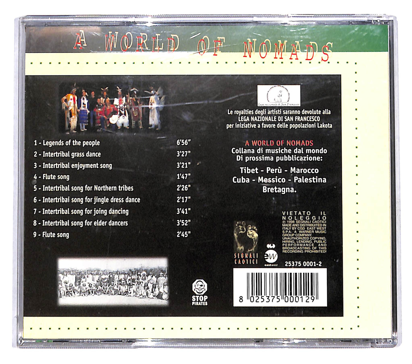 EBOND Mitakuye-oyasin - songs from traditional Lakota culture CD CB039238