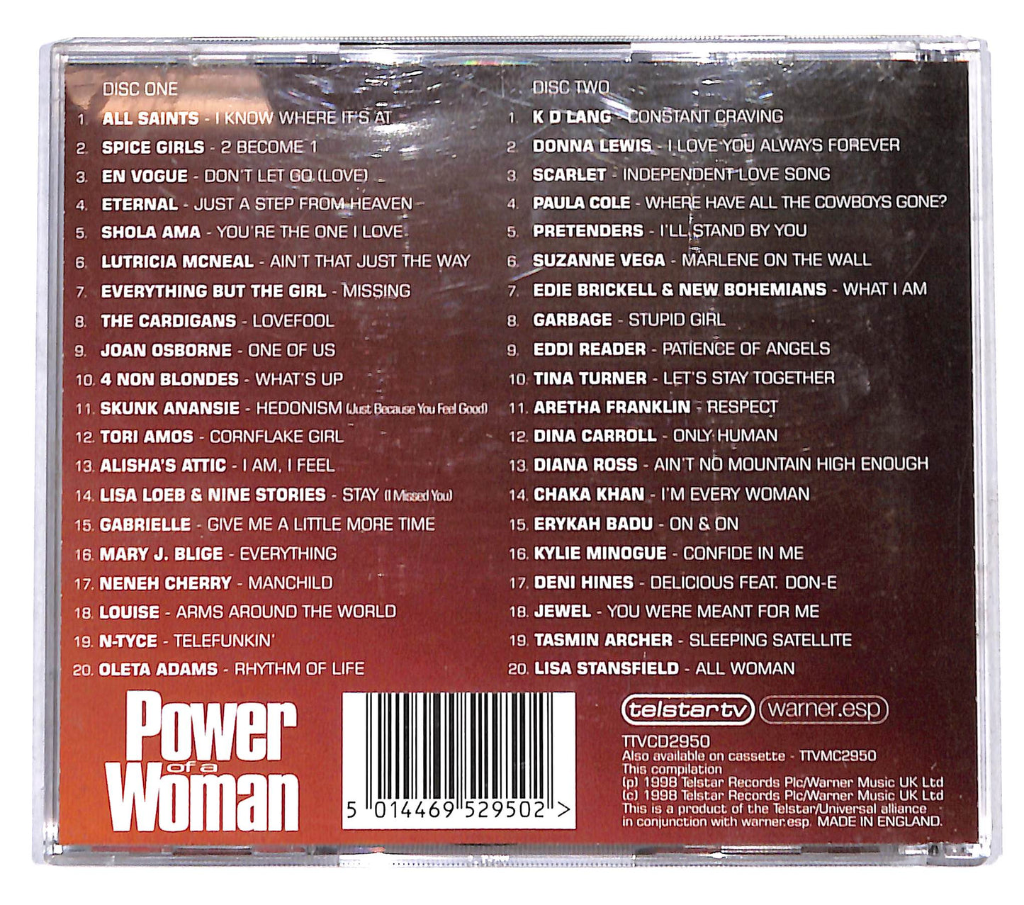 EBOND Various - Power Of A Woman CD CB039246