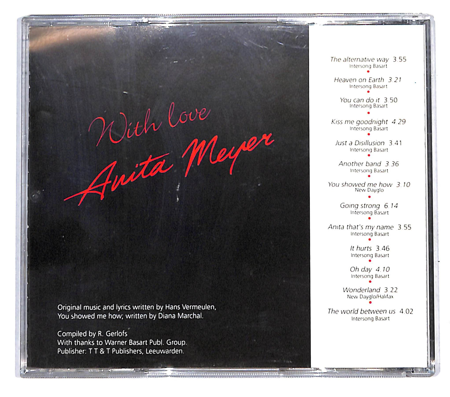 EBOND Anita Meyer - My Favourite Love Songs CD CB040312