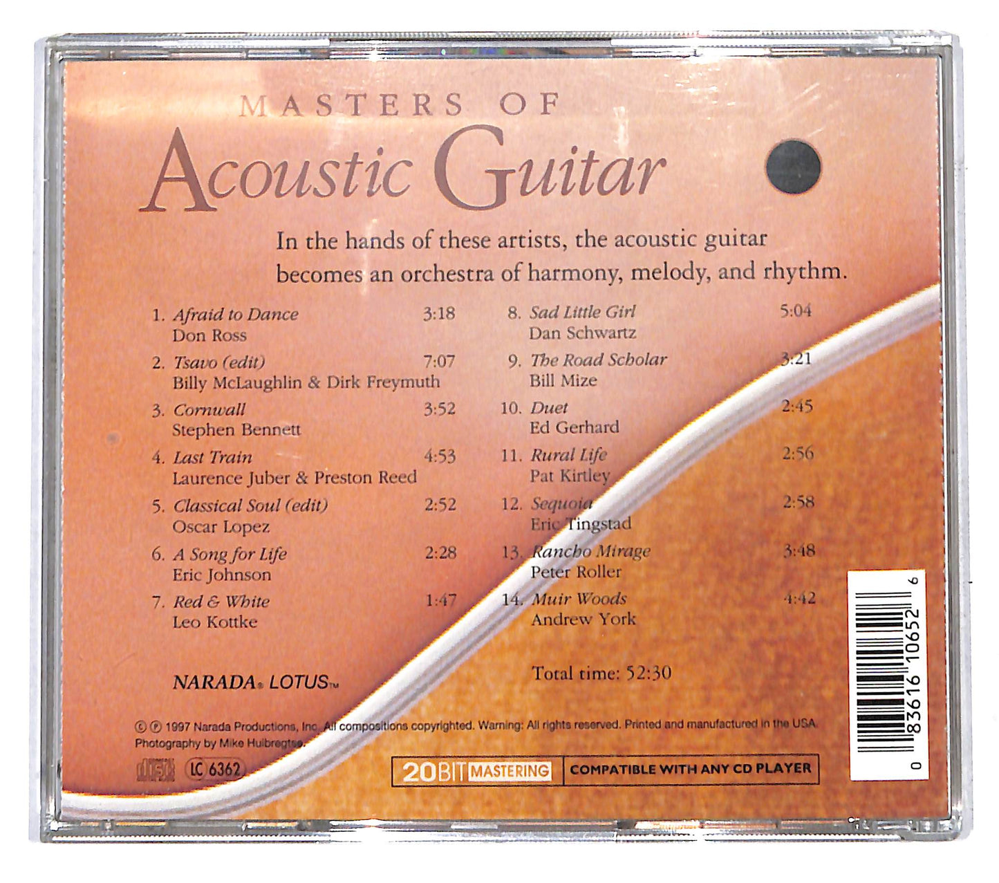 EBOND Various - Masters Of Acoustic Guitar CD CB040318