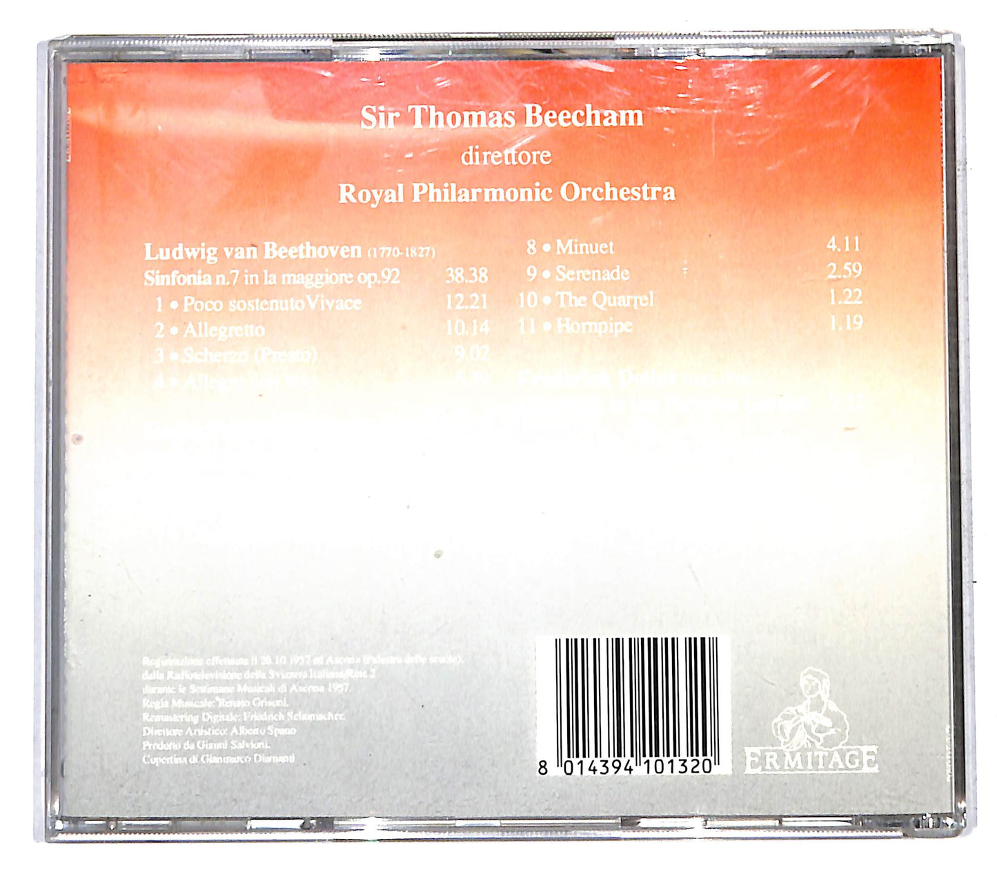 EBOND Sir Thomas Beecham - Beethoven Handel Delius Sibelius CD CB040338